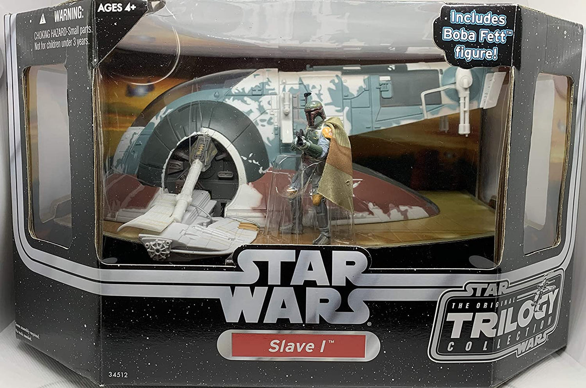 Slave 1 with Boba Fett Figure - Star Wars OTC Vehicle Collection