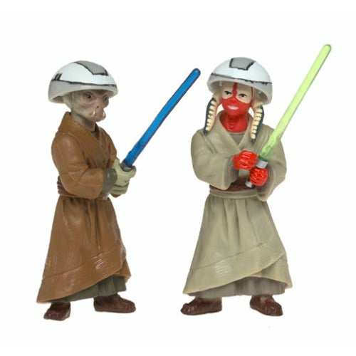 Ashla &amp; Jempa Jedi Temple Training Action Figures