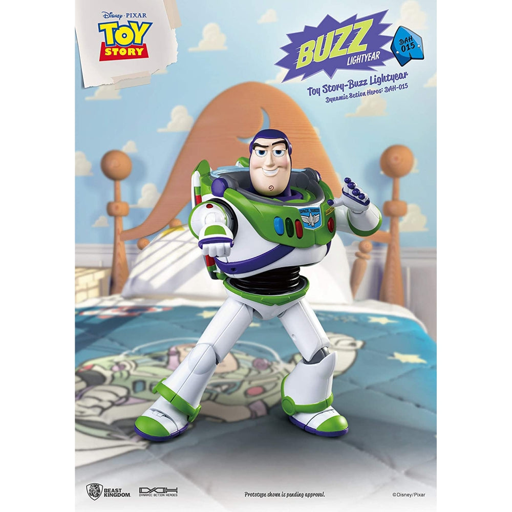 Toy Story Dynamic Action Heroes Buzz Lightyear Action Figure, 7 Inch