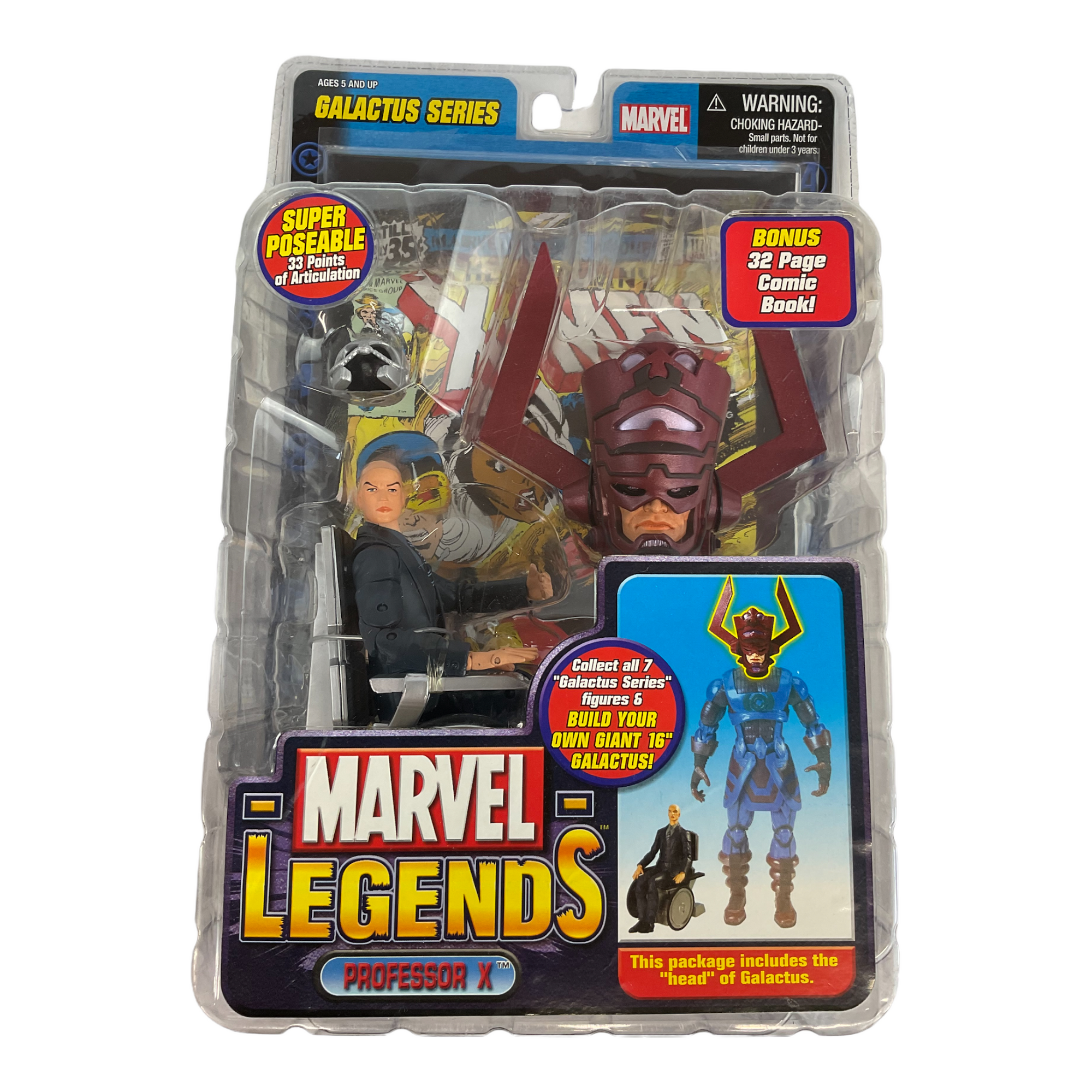 Marvel Legends: Galactus Series - Professor X 6" Action Figure