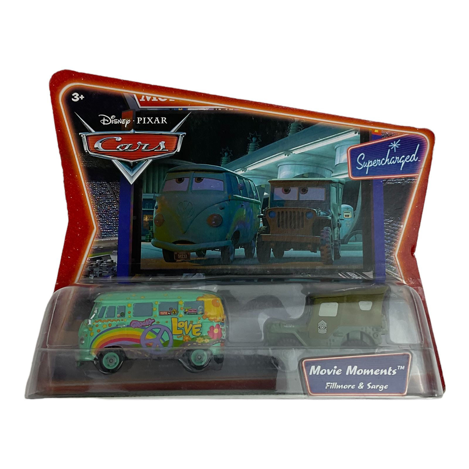 Disney Pixar Cars Supercharged Movie Moments Fillmore & Sarge
