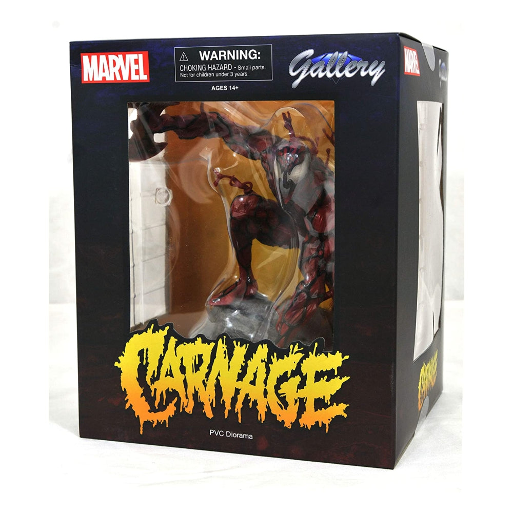 Diamond Select Toys Marvel Gallery: Carnage PVC Figure, Multicolor