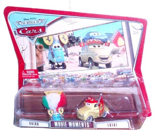 Disney Pixar Cars Movie Moments 2 Pack Car Set - Guido and Luigi (K5928-0981)