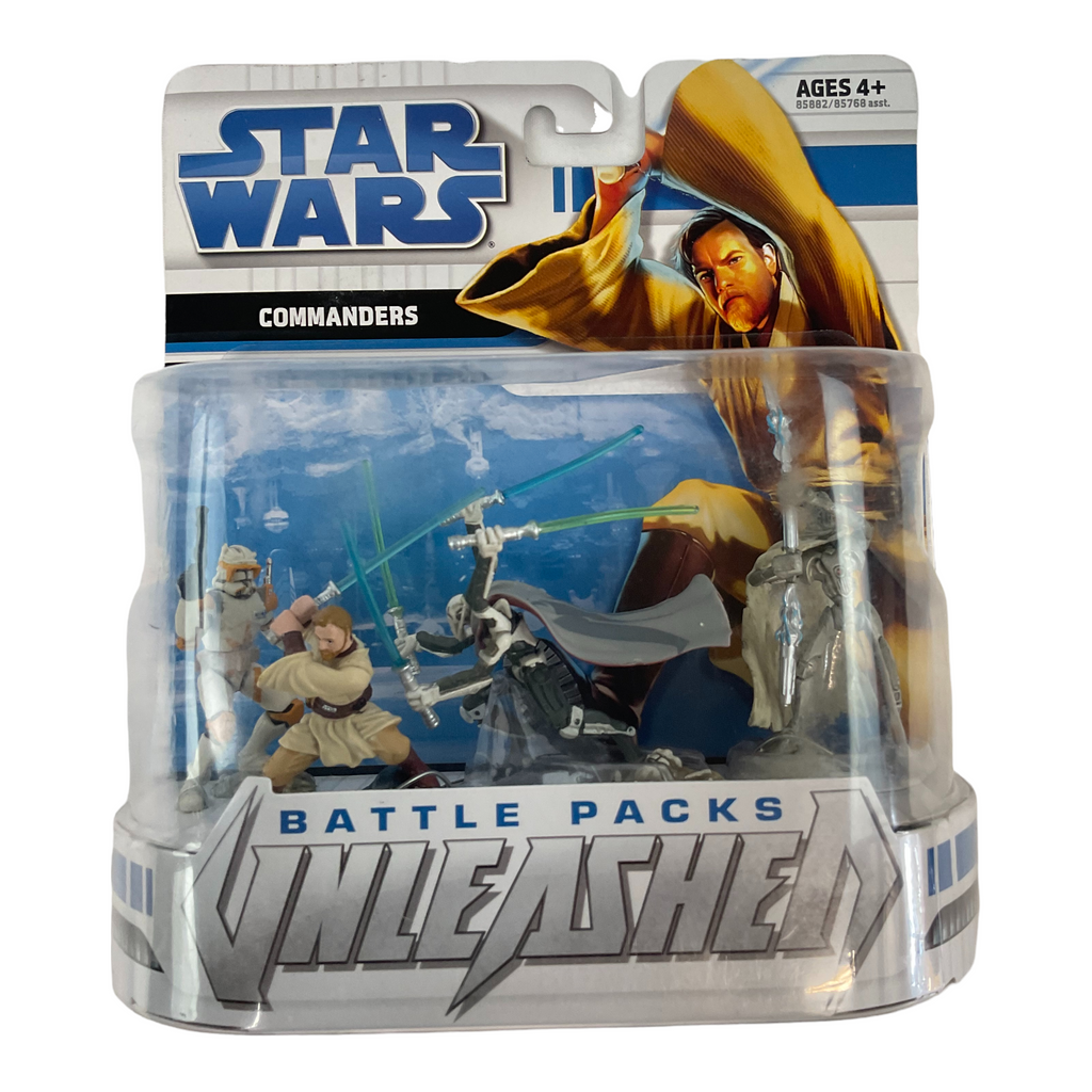 COMMANDERS Star Wars Battle Of Utapau UNLEASHED Battle Packs 4 Pack