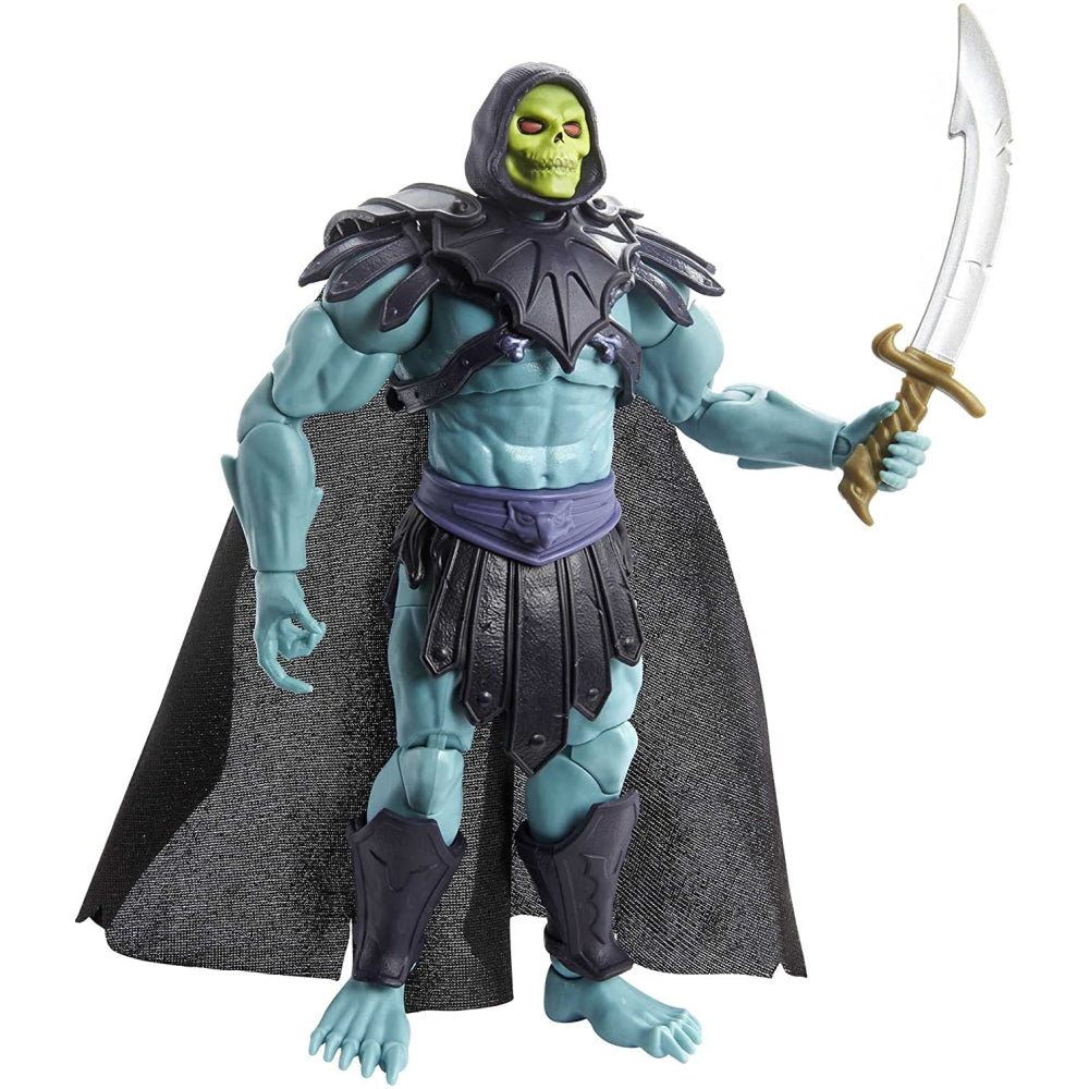 Masters of the Universe Masterverse Eternia Skeletor Action Figure with Accessories, 7-inch