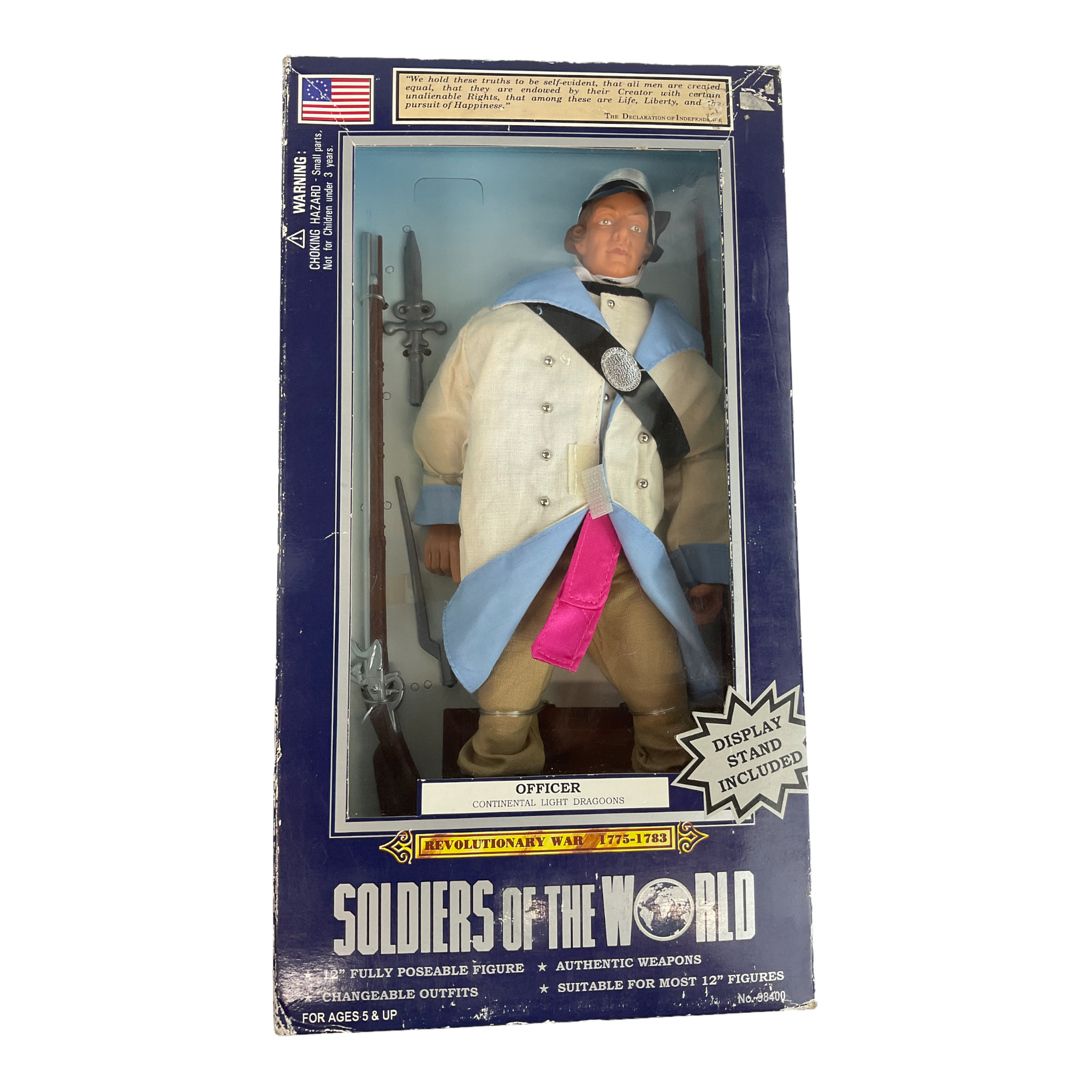 Revolutionary WAR Soldiers of the World - Officer Continental Light Dragoons