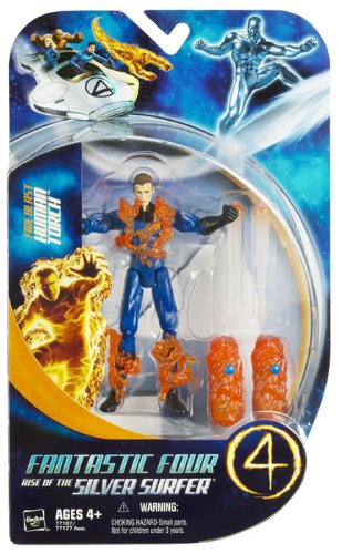 Fantastic 4 Action Figureure Fire Blast Human Torch