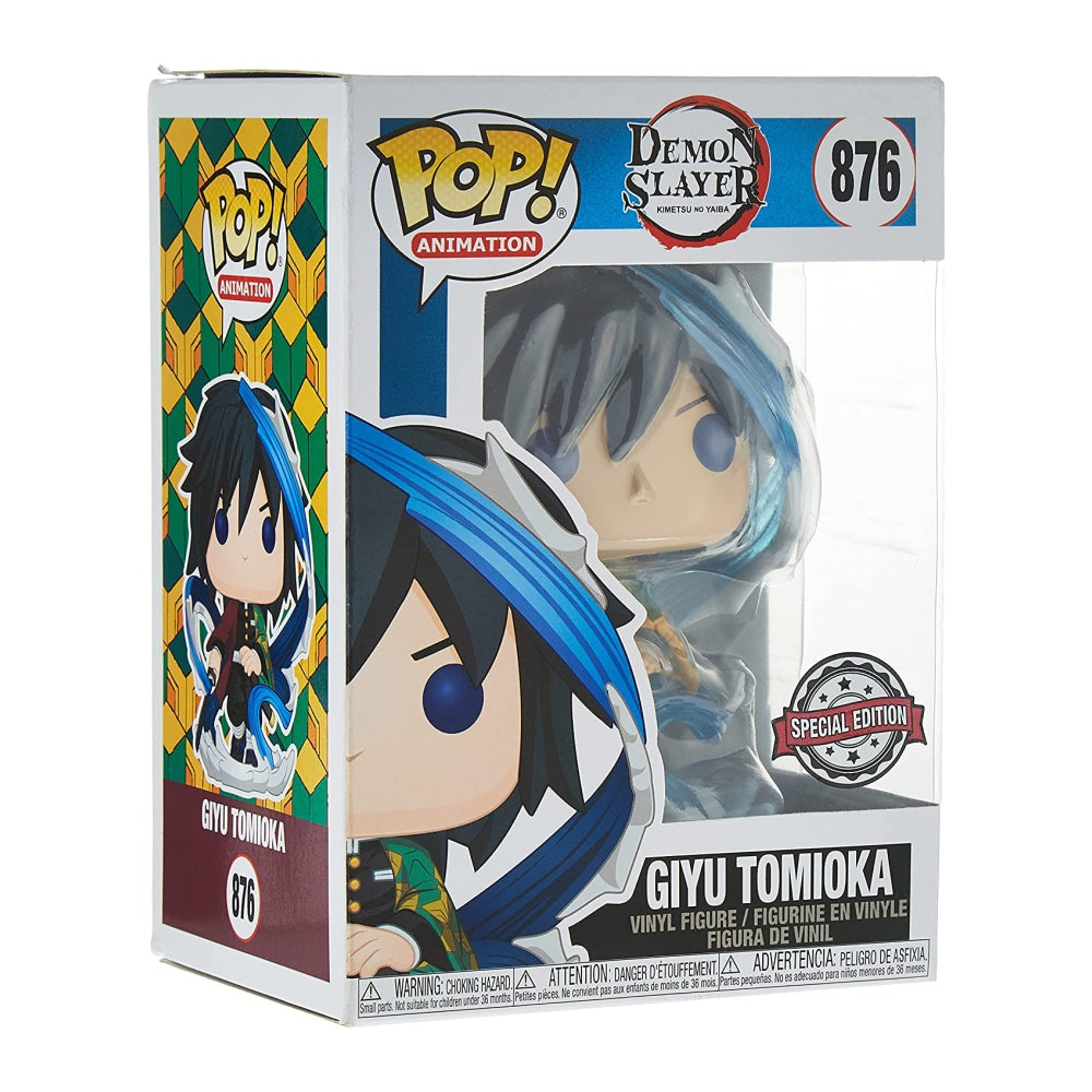 Funko Demon Slayer Giyu Tomioka Pop Figure (AAA Anime Exclusive)