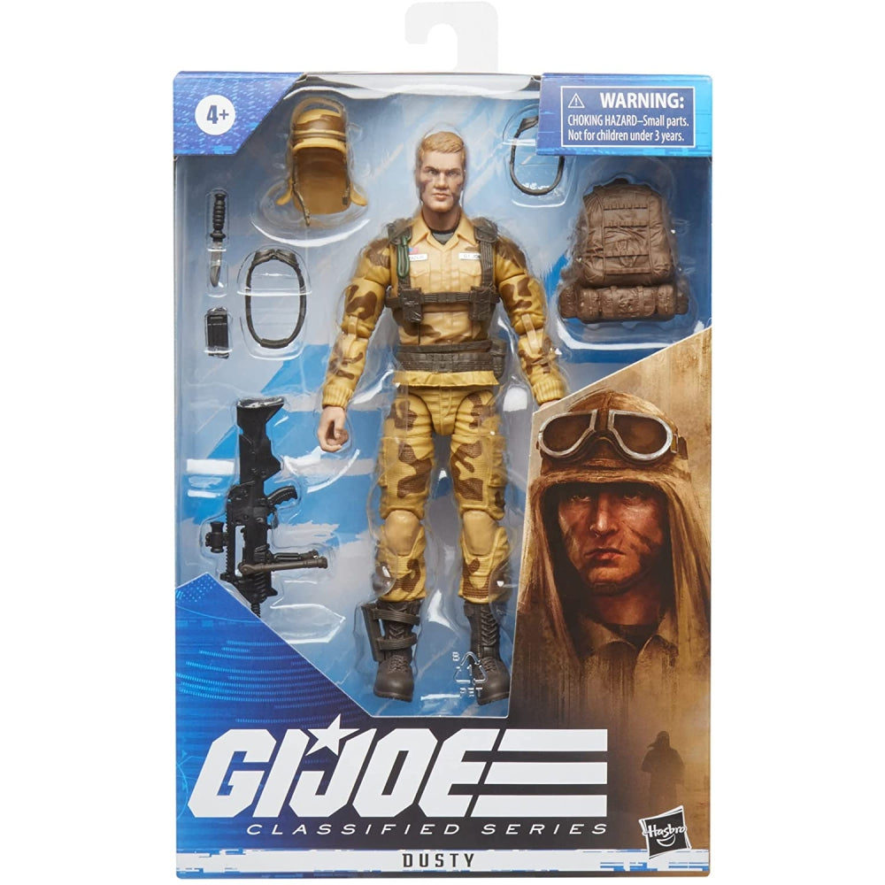 G.I. Joe Classified Series Dusty Action Figure 49 Collectible Premium Toy 6 Inch