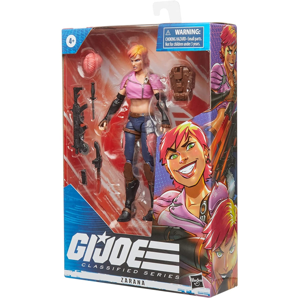 G.I. Joe Classified Series Zarana Action Figure 48 Collectible Premium Toy 6 Inch