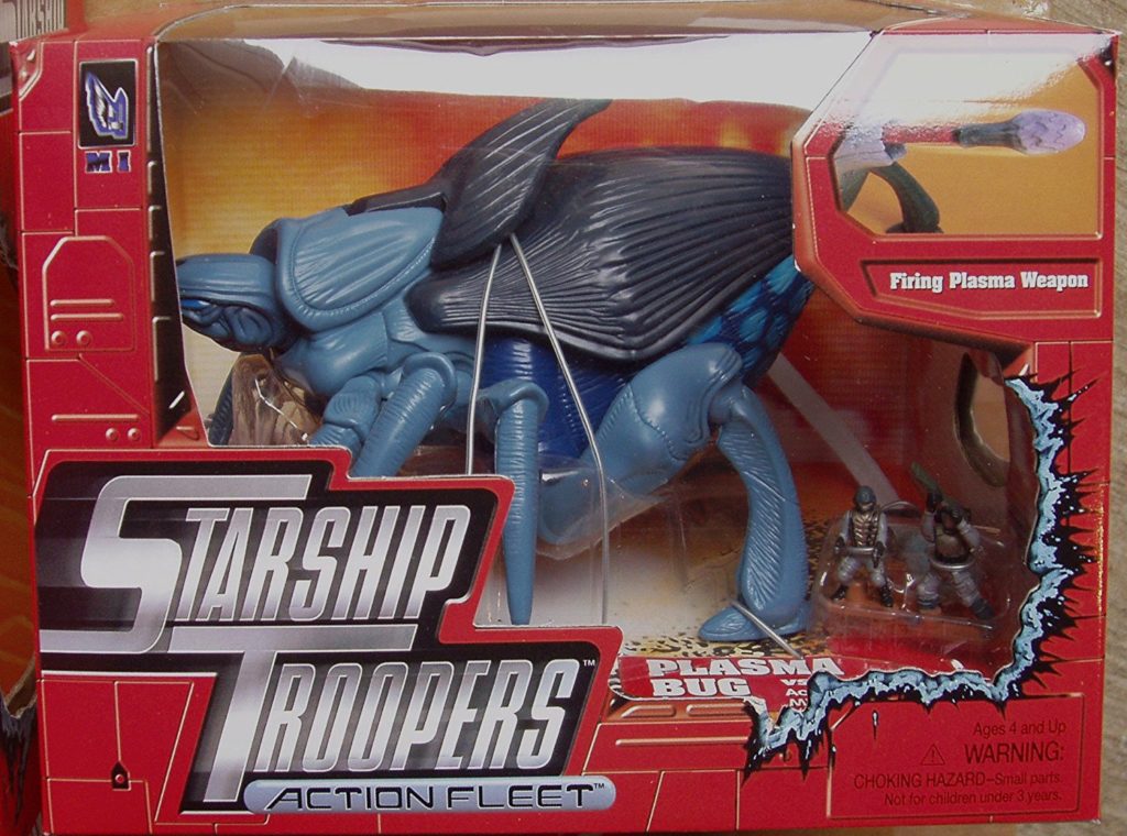 Galoob STARSHIP TROOPES PLASMA BUG Action Fleet Playset �