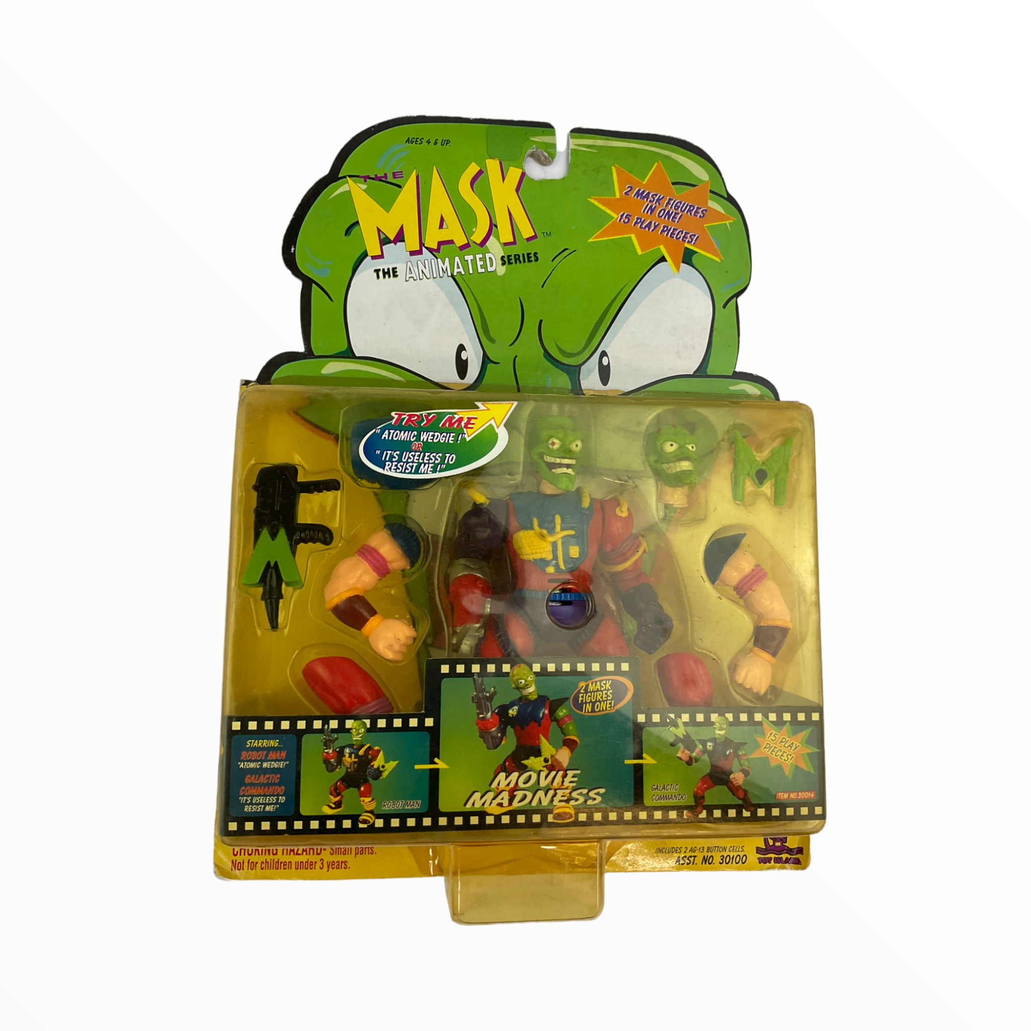 MASK THE ANIMATED SERIES マスク フィギュア マスク・アニメーション 2-IN-1 MASK アクションフィギュア 6点
