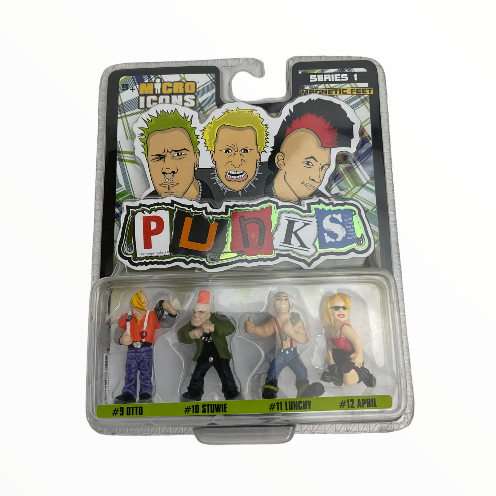 Micro Icons Punks #9-12