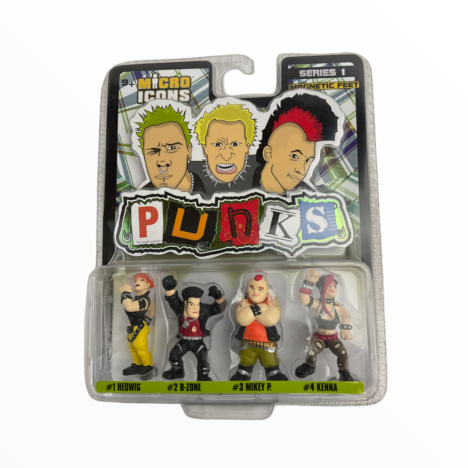 Micro Icons Punks #1-4