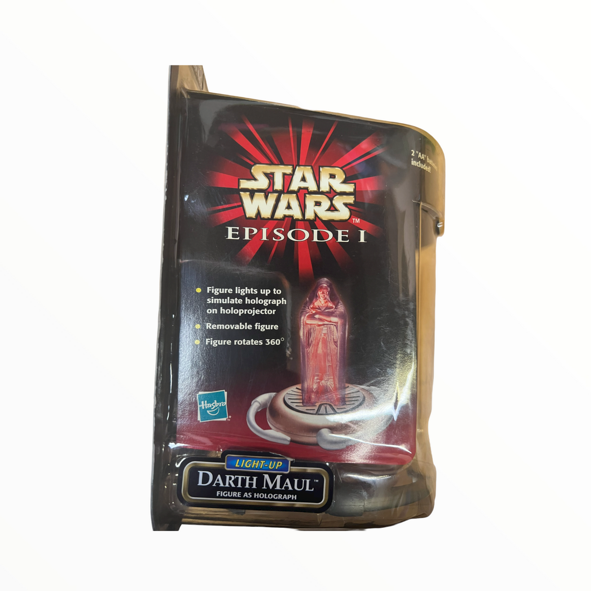 Star Wars Episode 1 Deluxe Holographic Light-Up Darth Maul Action Figure