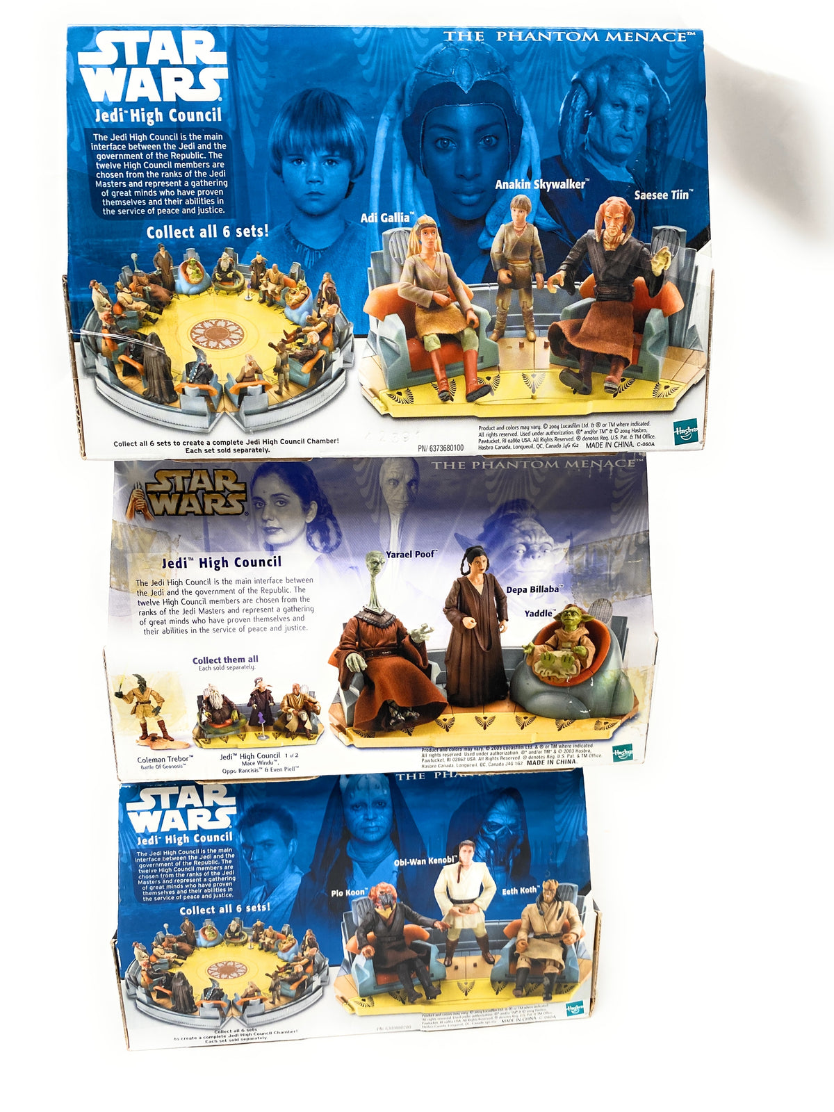 Star Wars Jedi High Council: Meet the Masters Kit (Pack of 3)