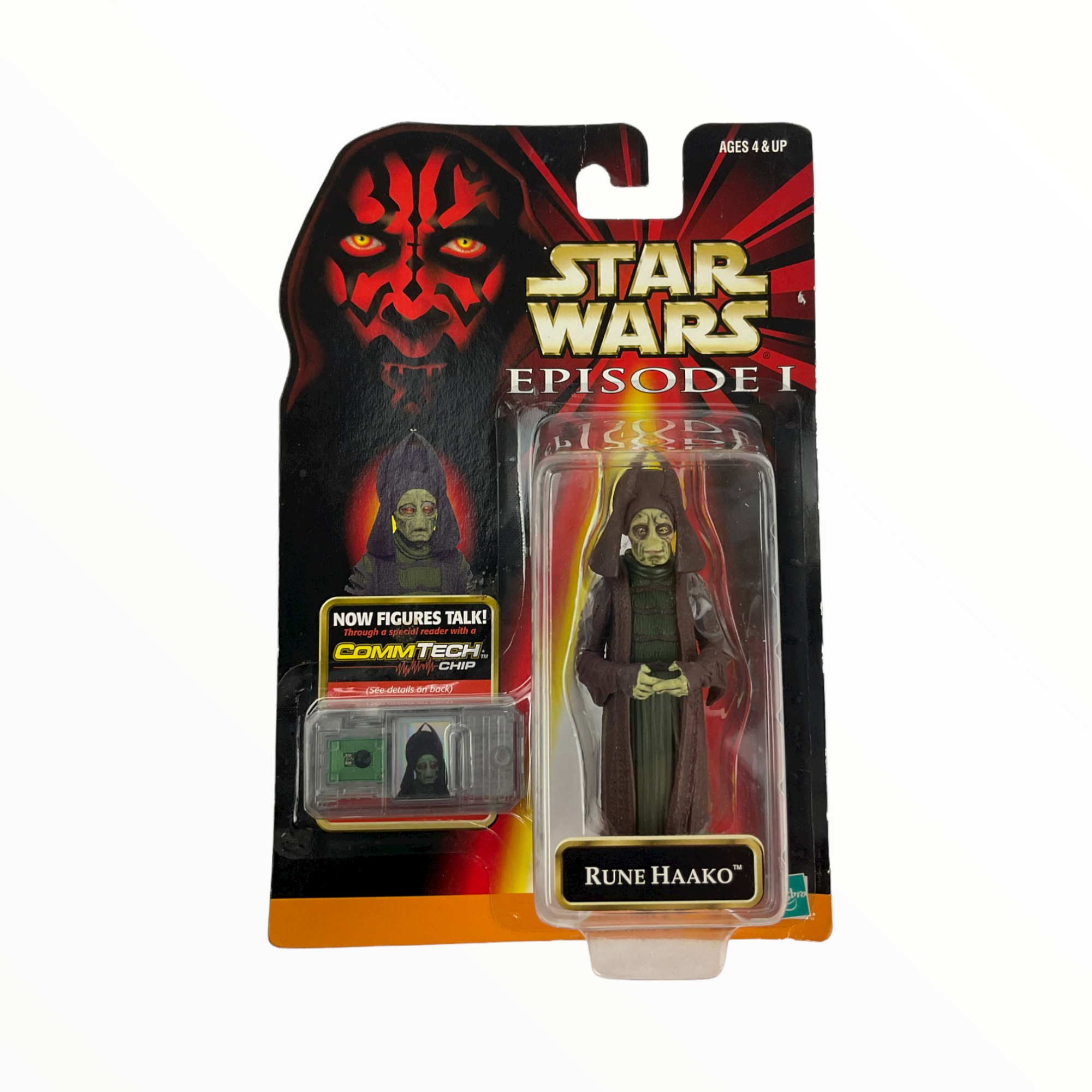 Star Wars Rune Haako Signed Autographed Episode I 1 action Figure