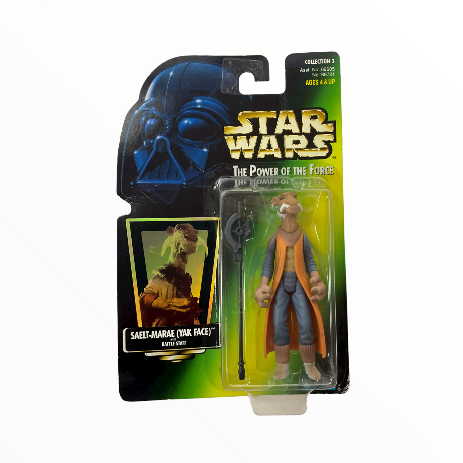 1997 Hasbro The Power of Force 4-1/2 Inch Tall Action Figure