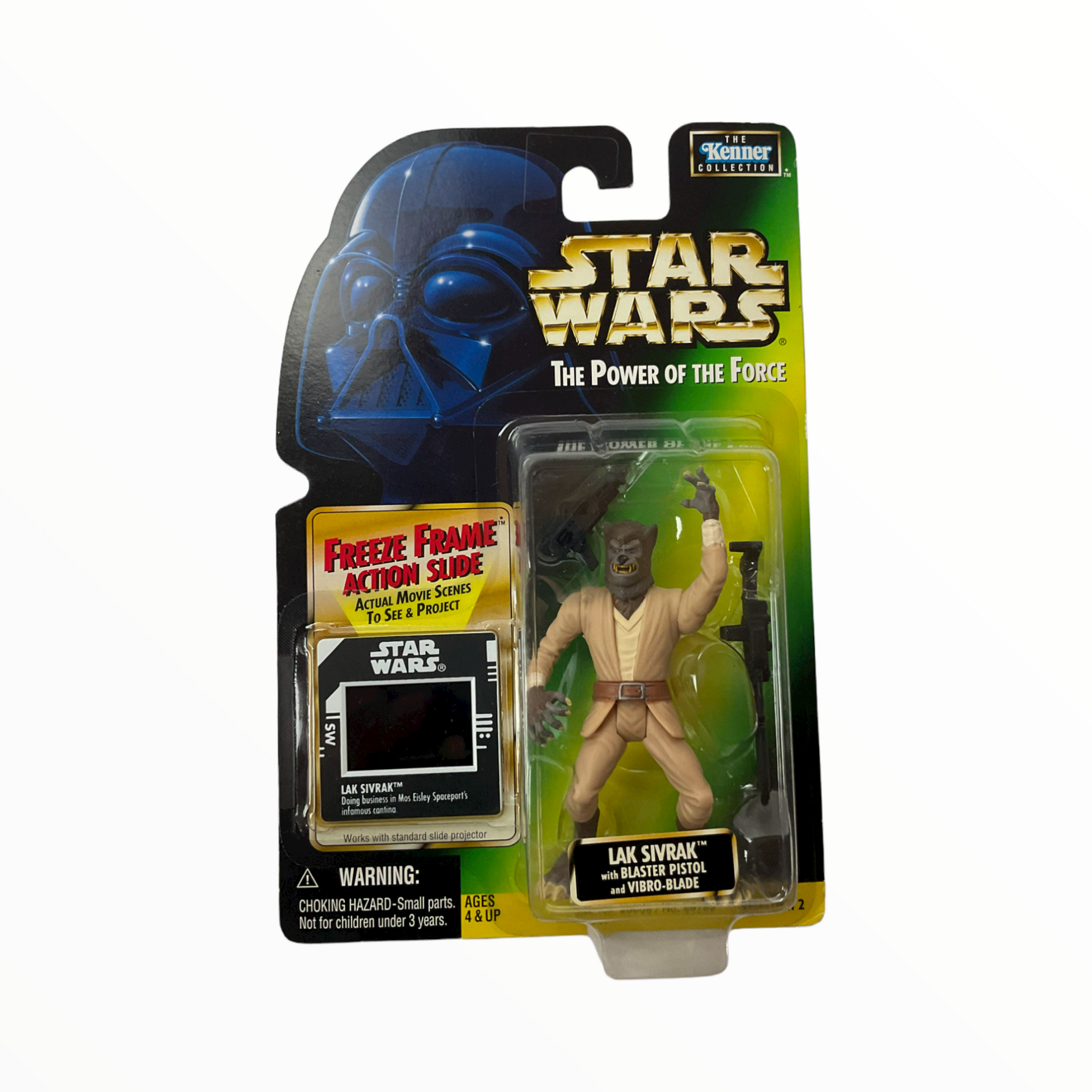 Star Wars, The Power of the Force Freeze Frame, Lak Sivrak Action Figure, 3.75 Inches