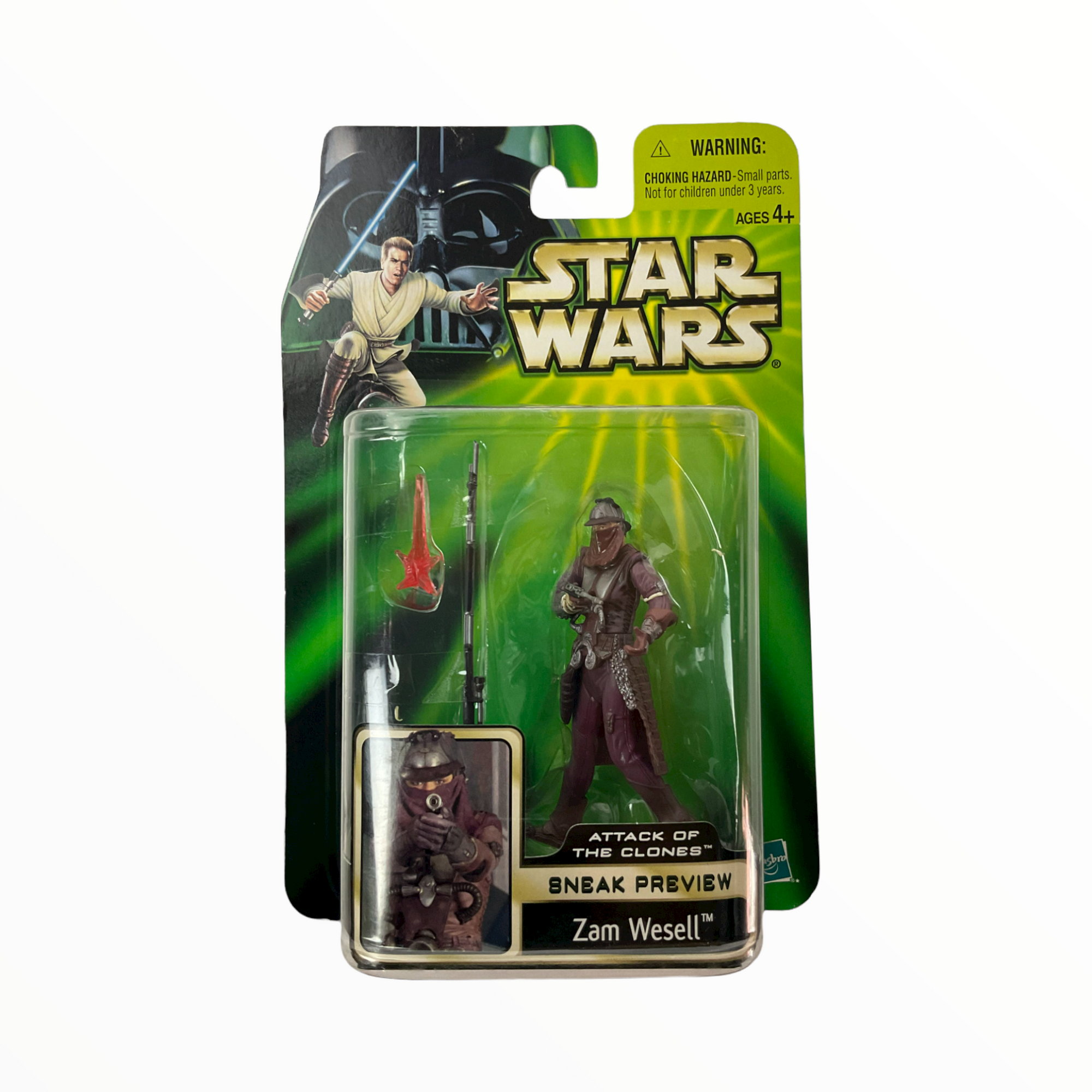 Hasbro Star Wars Power of The Jedi Sneak Preview Zam Wesell