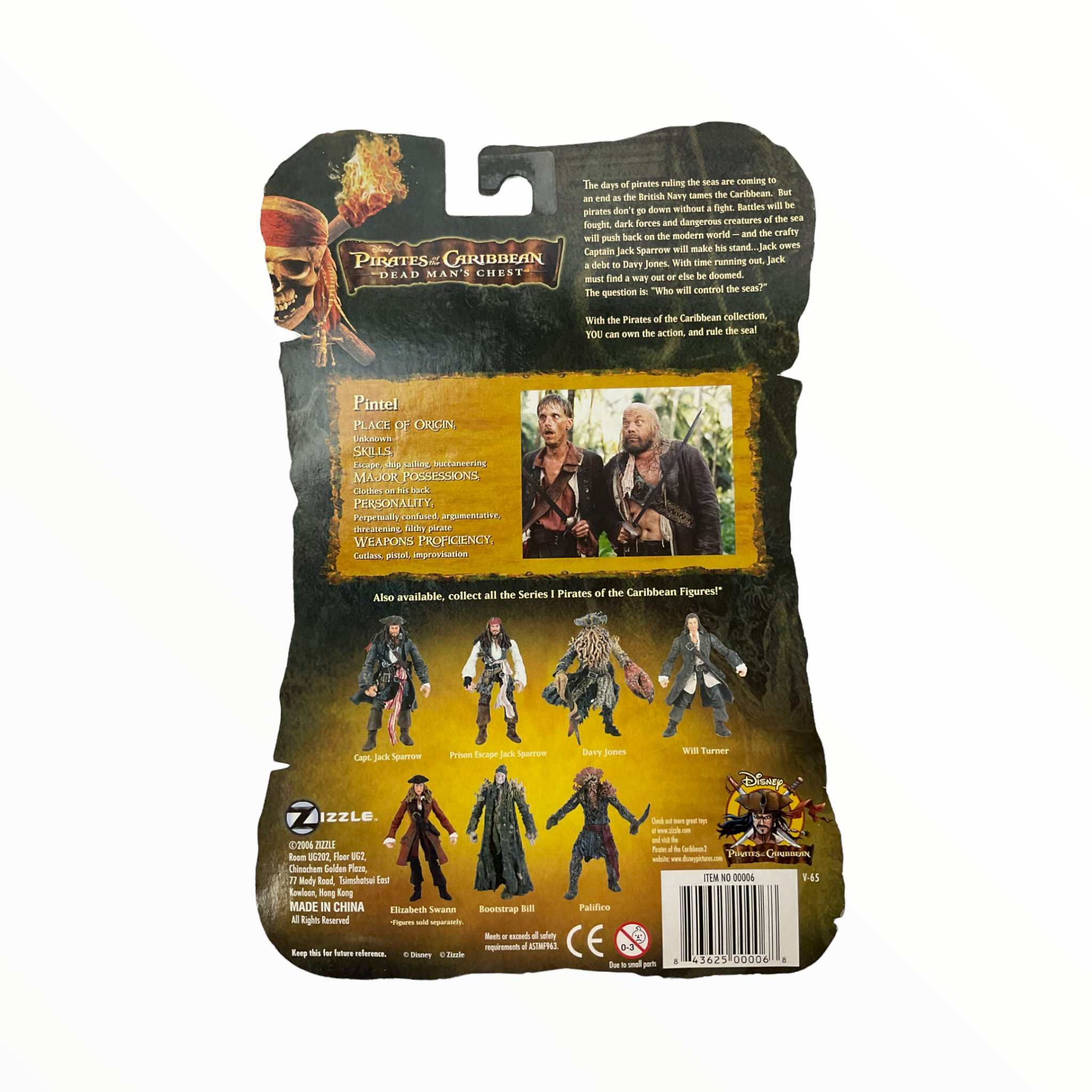Pirates of the caribbean dead man's chest action figures deals
