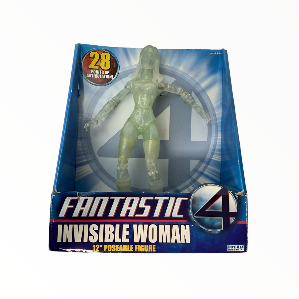 Fantastic 4 Movie Series II Deluxe 12&quot; Figure: Invisible Woman (Clear)