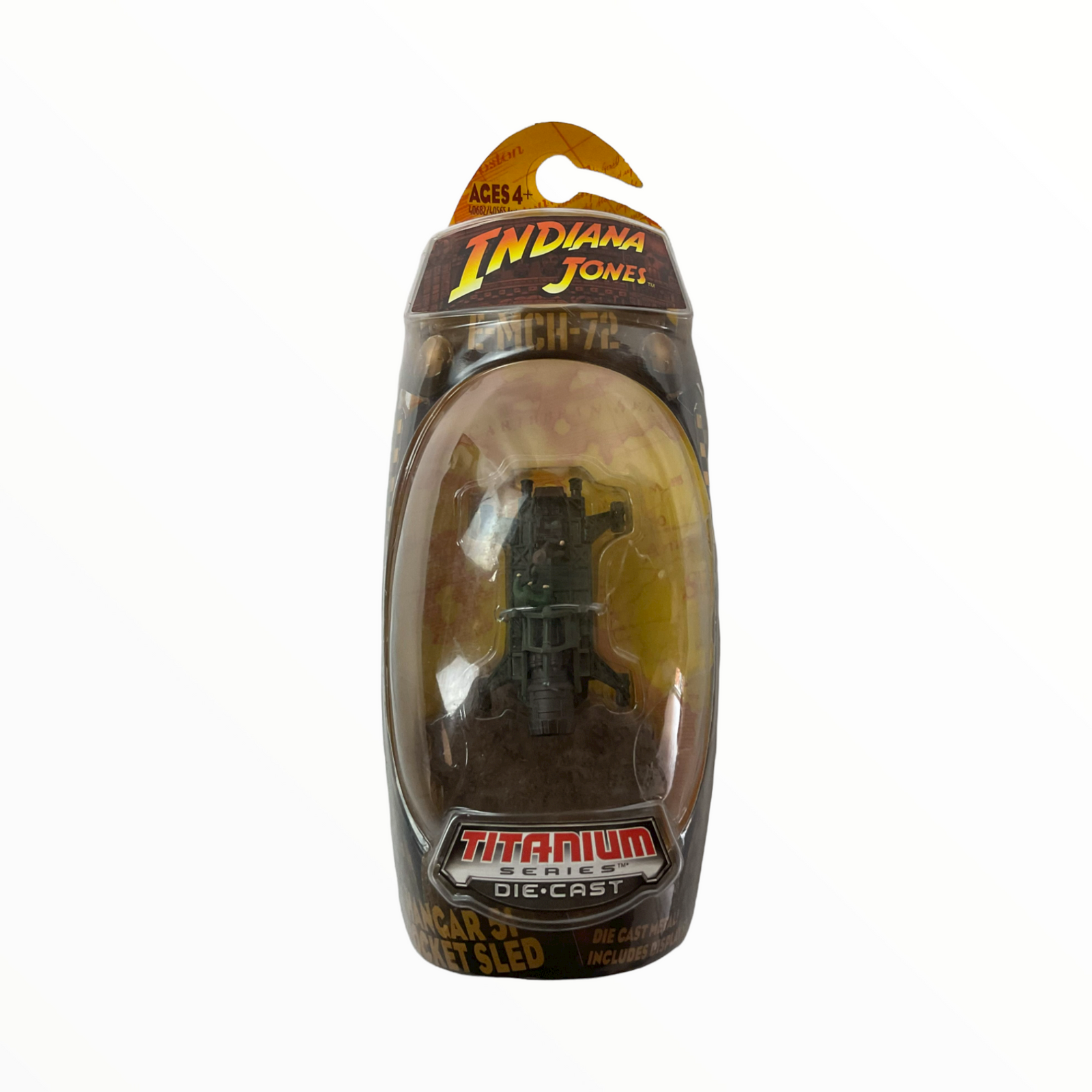 Indiana Jones Hangar 51 Rocket SLED 3 Inch Titanium Series Kingdom