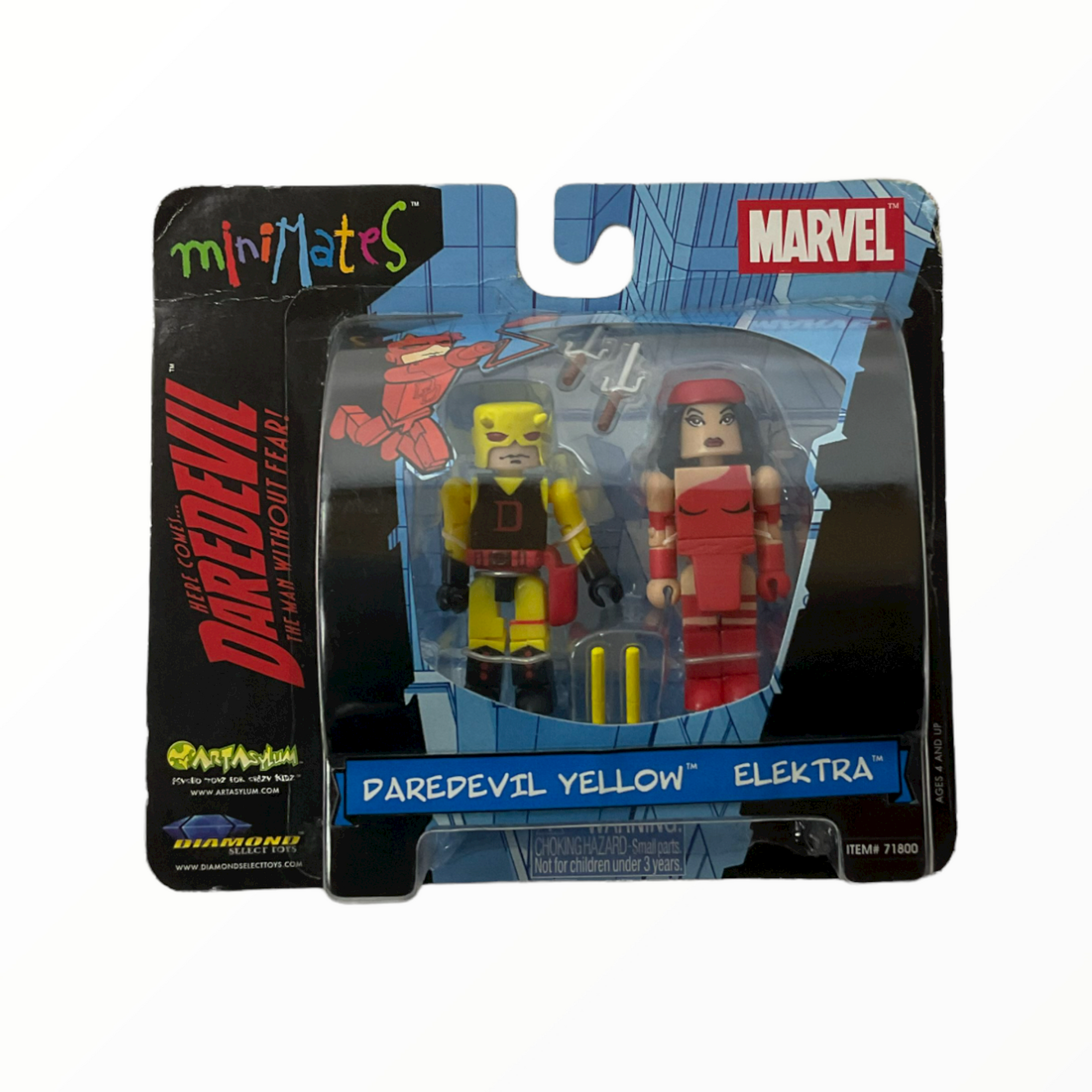 Mimimates Daredevil Yellow & Elektra
