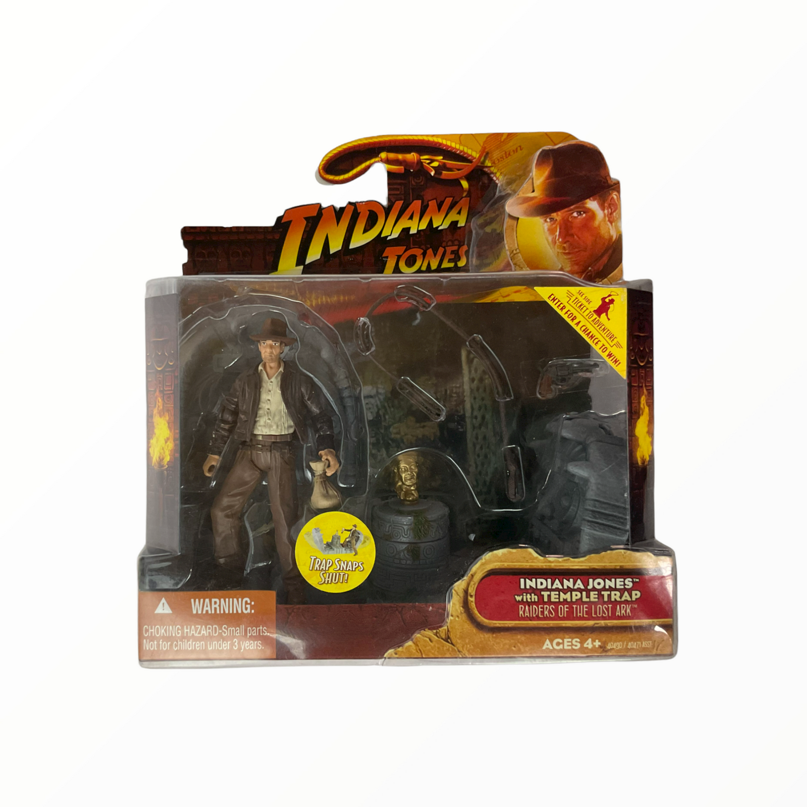 Raiders of The Lost Ark: Indiana Jones with Temple Trap