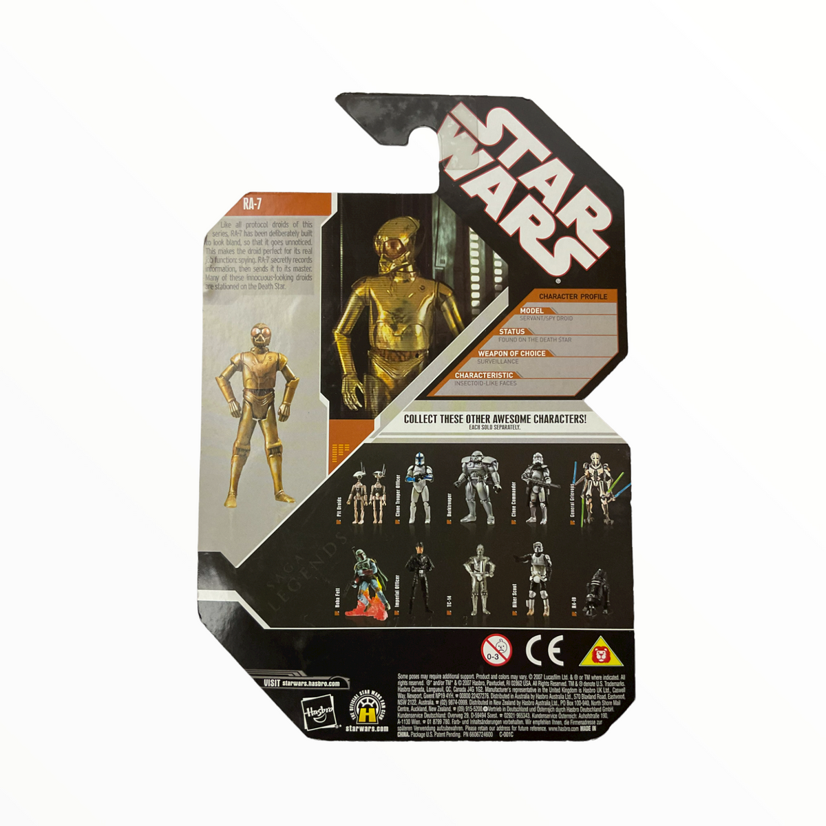 Star Wars RA-7 - Saga Legends with Collector Coin