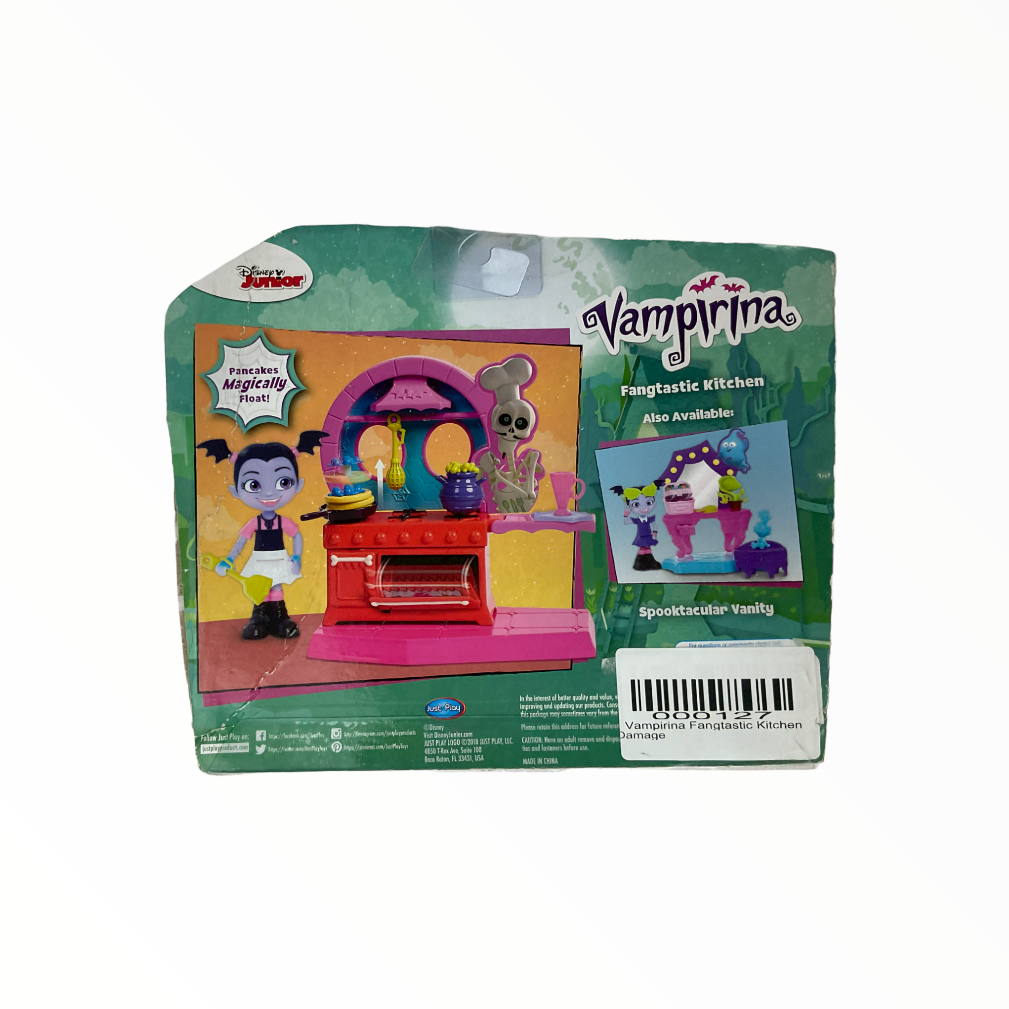 Vampirina Fangtastic Kitchen Set Kids Learning Toys Retro