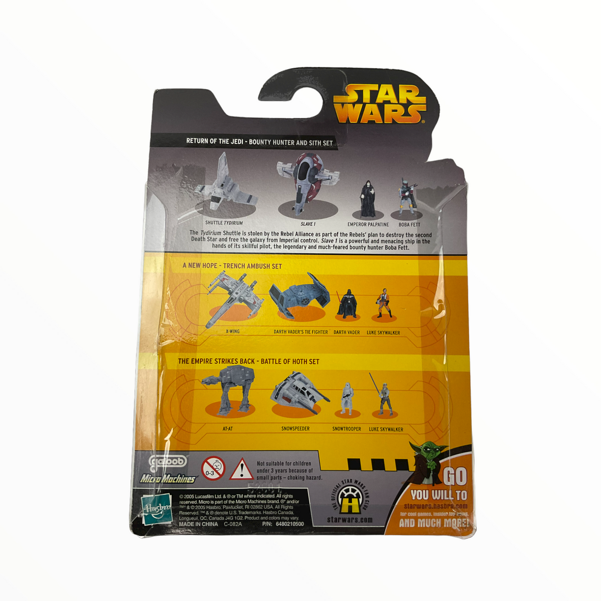 Star Wars Micro Vehicles X-Wing and Darth Vaders Tie Fighter Luke Skywalker and Darth Vader