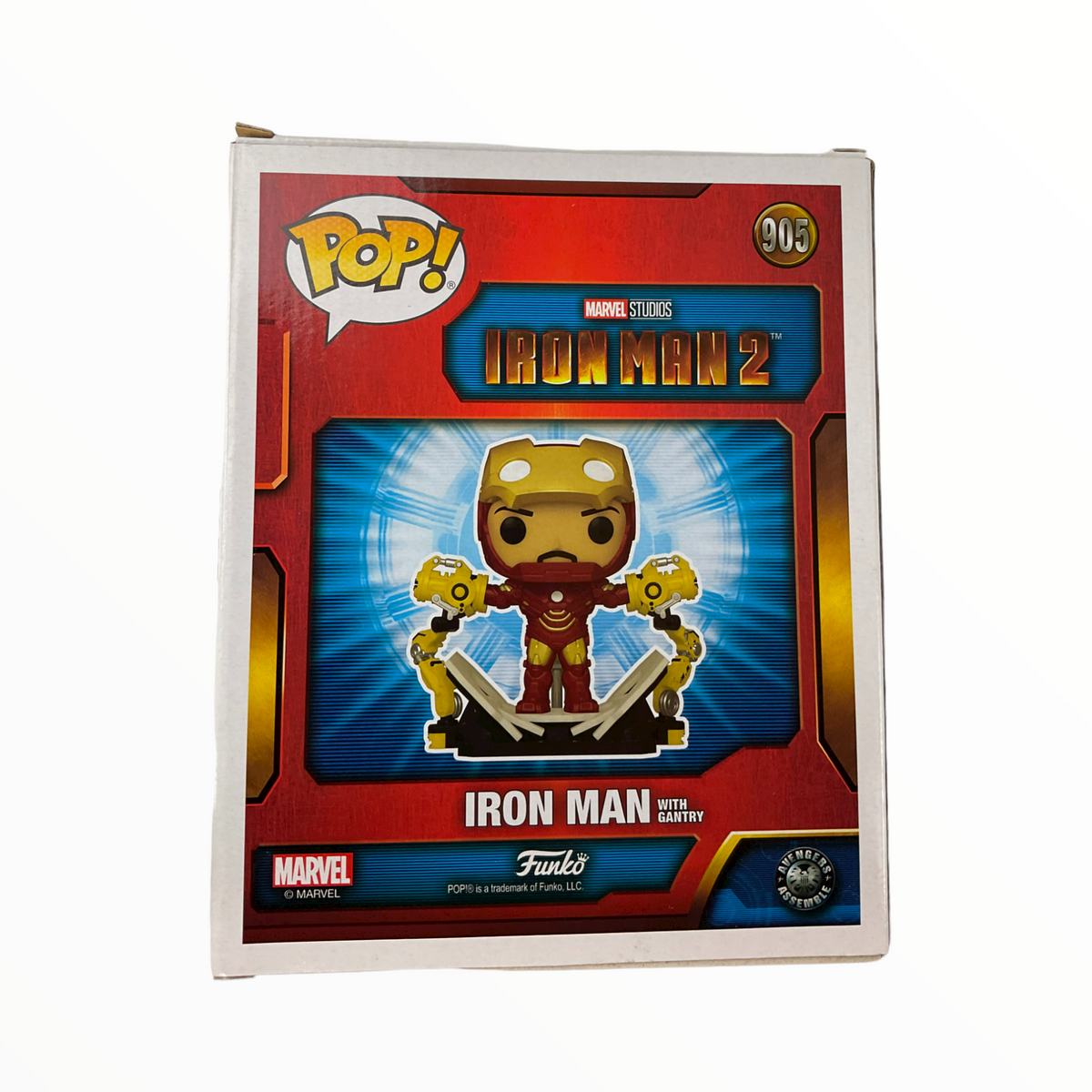 Funko Pop! Avengers Endgame: Iron Man Glow-in-The-Dark Deluxe Vinyl Figure