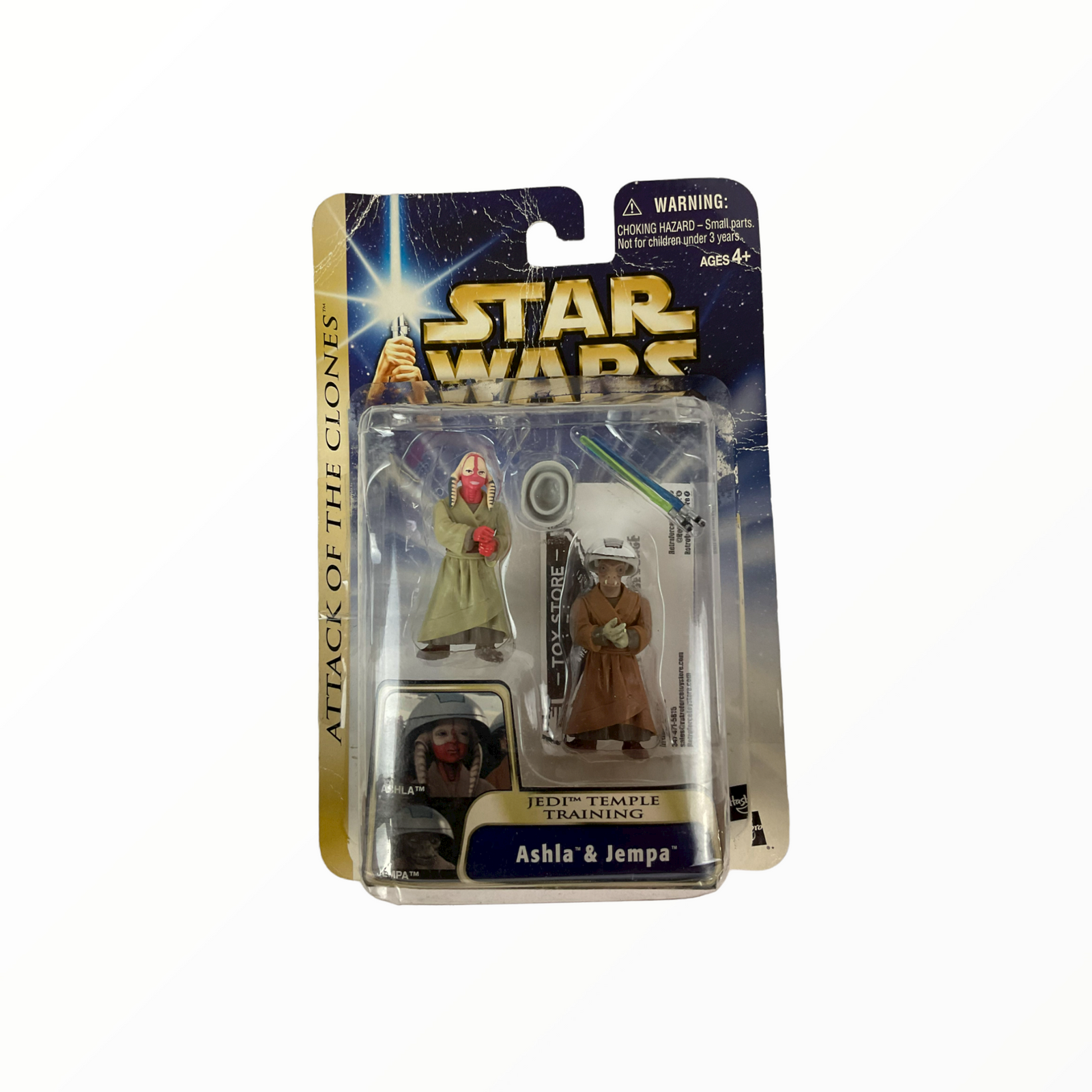 Ashla & Jempa Jedi Temple Training Action Figures