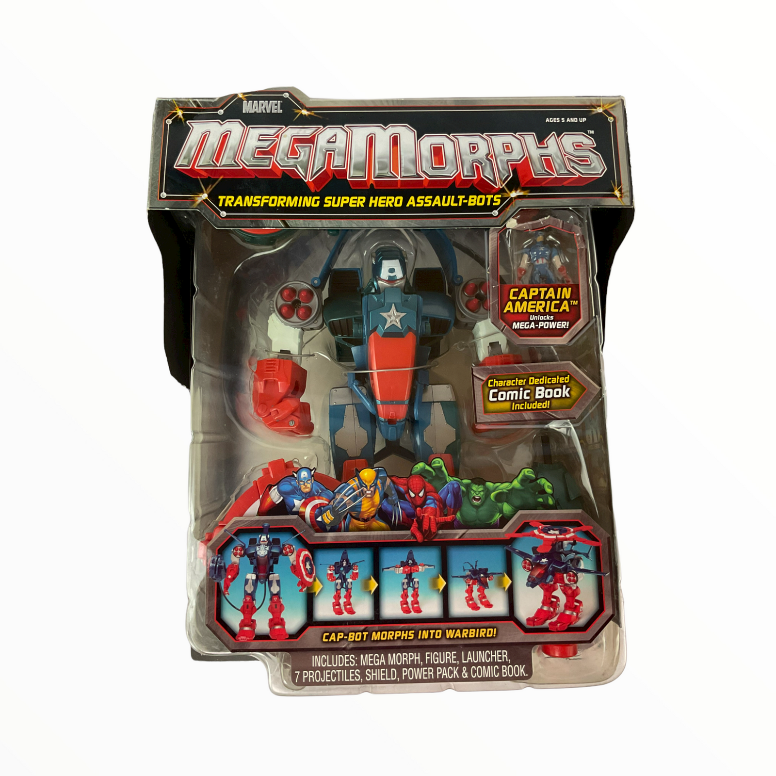 Marvel Mega Morphs Series 2: Captain America