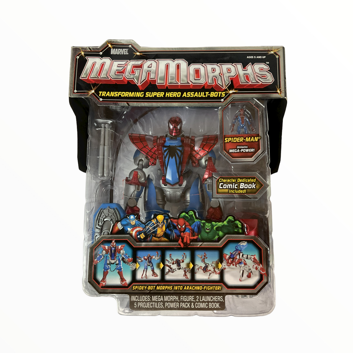 Marvel Mega Morphs Spider Man