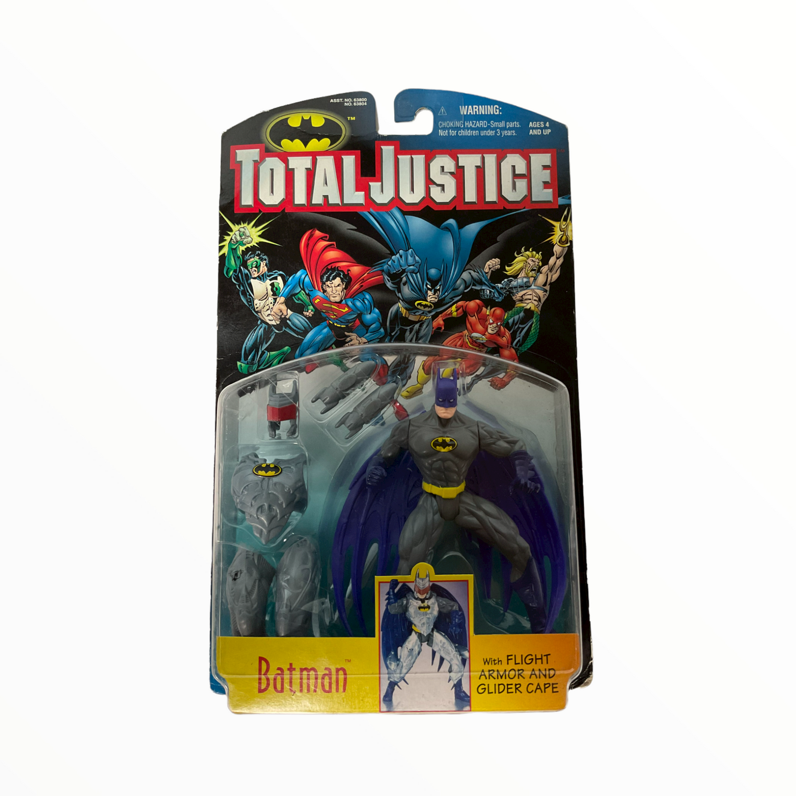 TOTAL JUSTICE LEAGUE BATMAN:BATMAN ACTION FIGURE