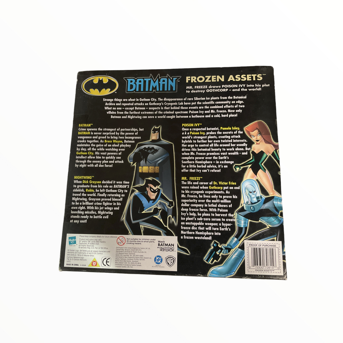 Batman the Animated Series: Frozen Assets Box Set 4 Action Figures