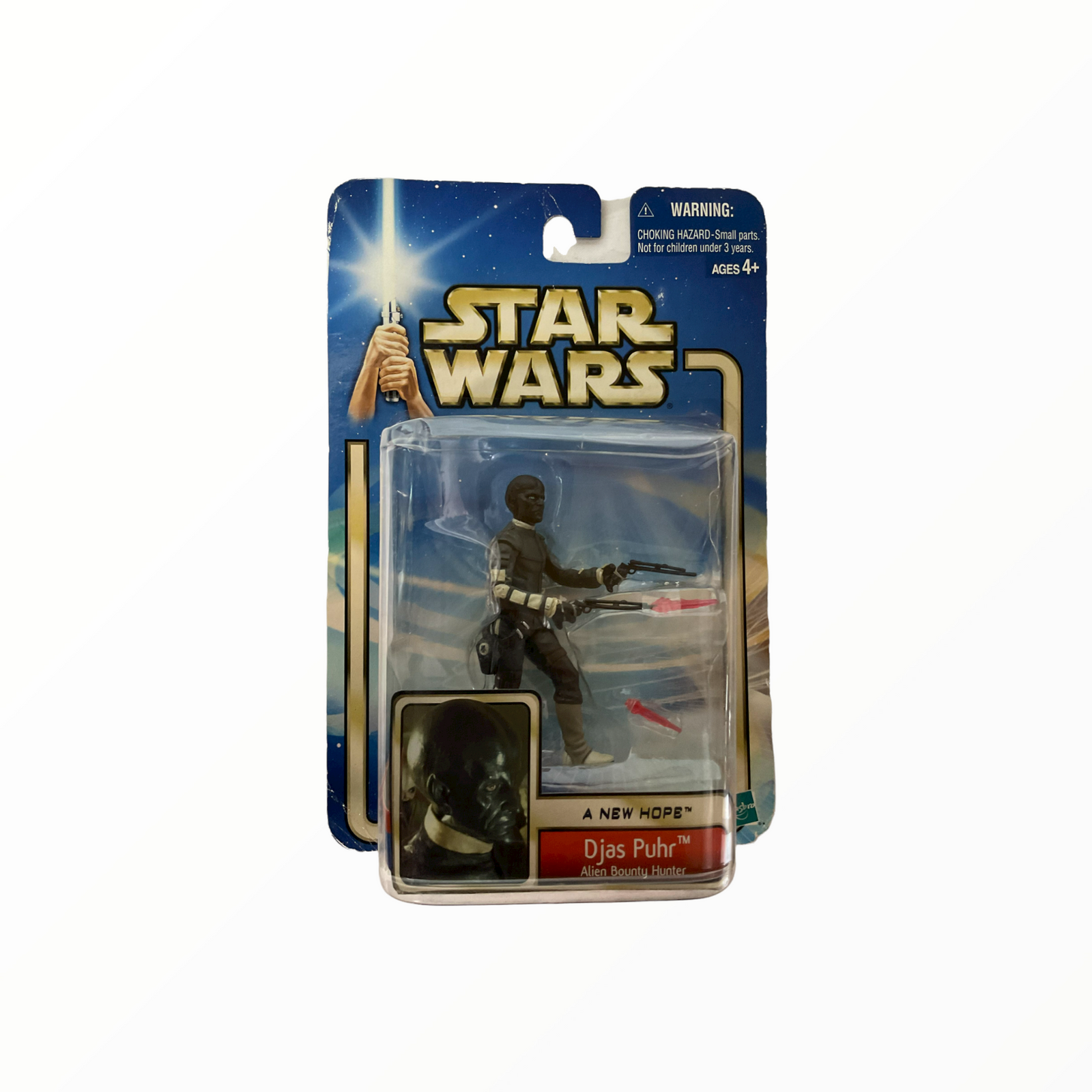 Star Wars, 2002 Saga Collection, Djas Puhr (Alien Bounty Hunter) #40 Action Figure, 3.75 Inches