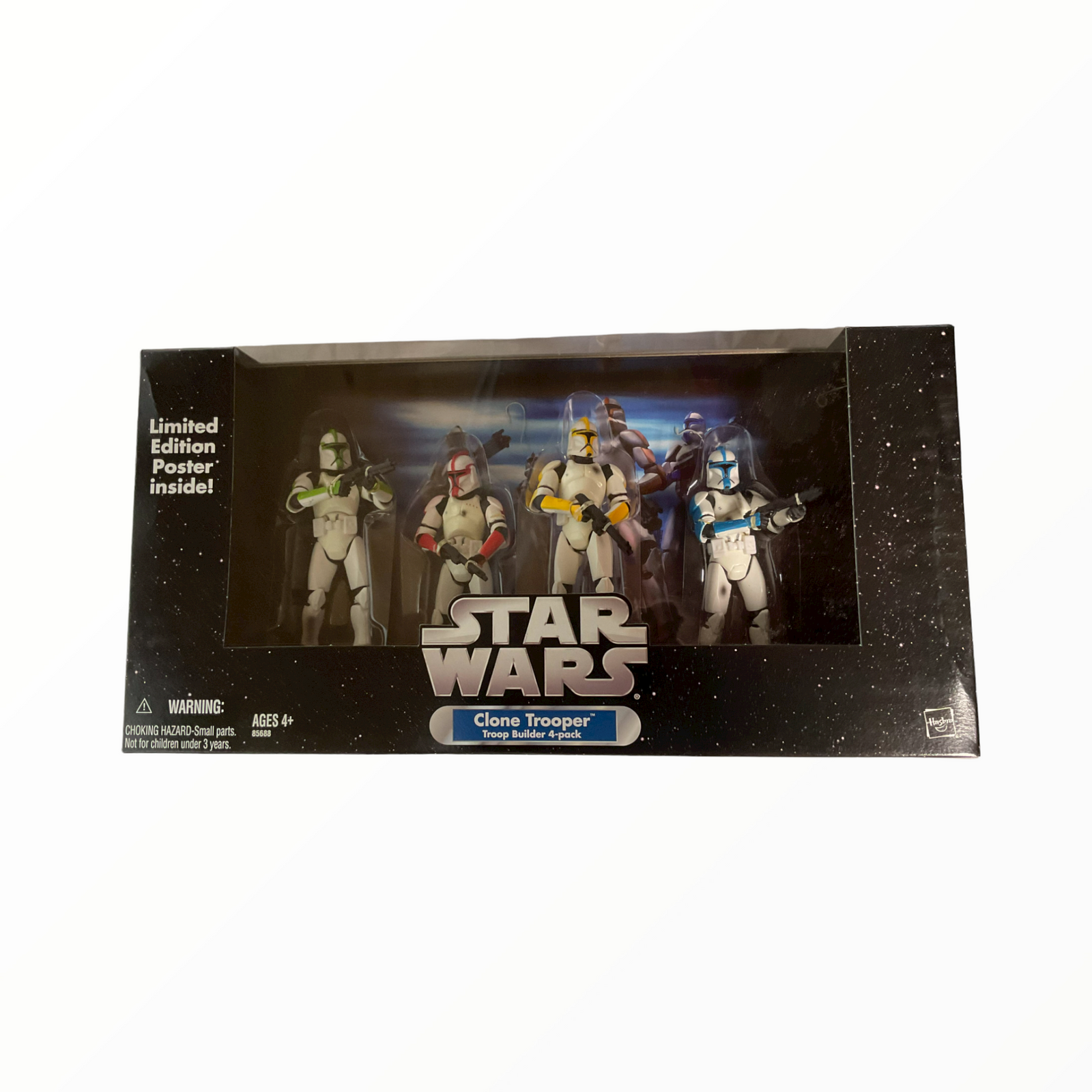 CLONE TROOPER Troop Builder 4 Pack (WHITE)