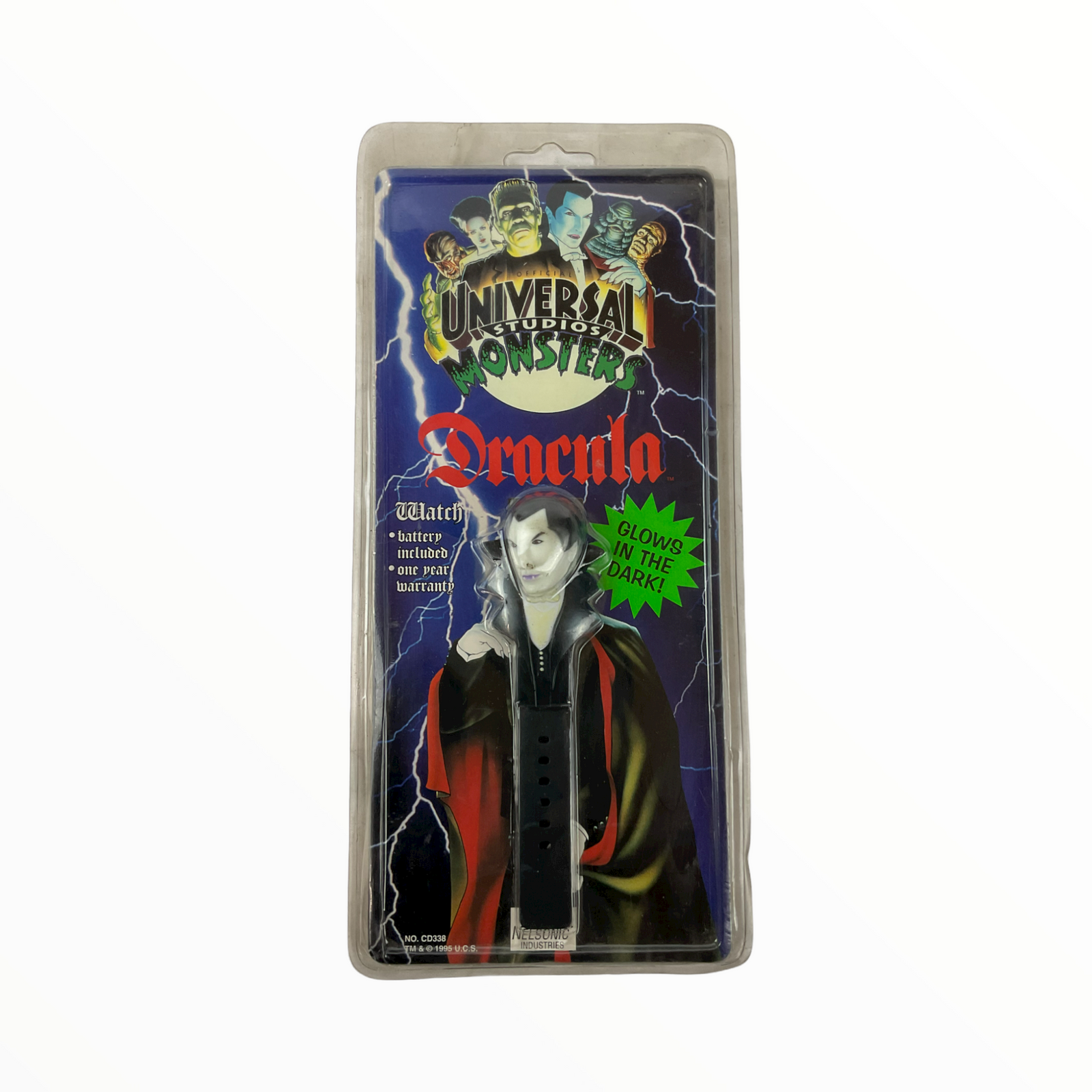 Universal Studios Monsters Glow in the Dark Watch "Dracula"