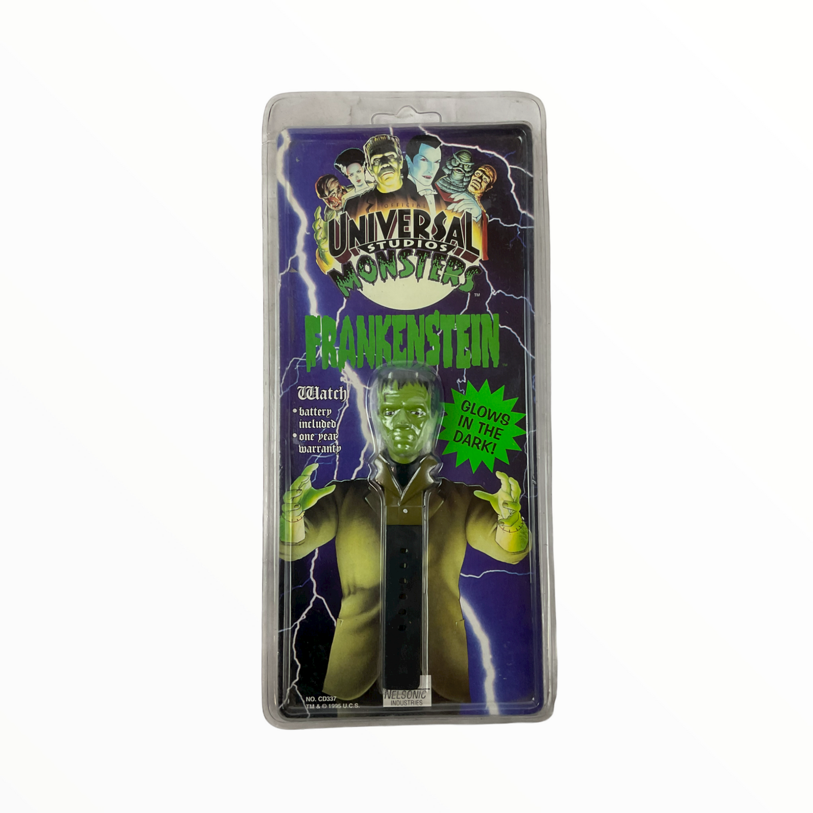 Universal Studios Monsters Glow in the Dark Watch "Frankenstein"