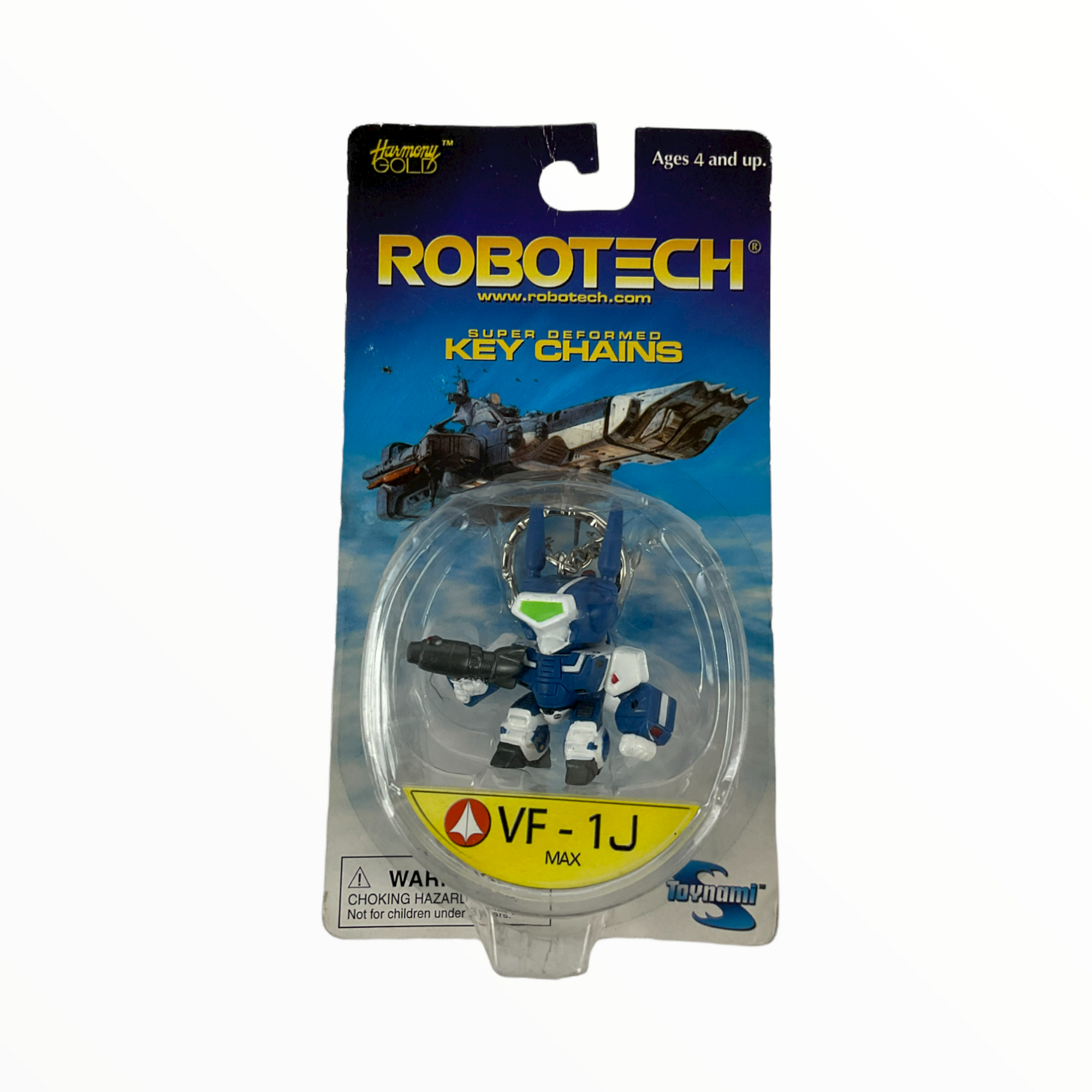 Robotech Super Deformed VF-1J Max Key Chain