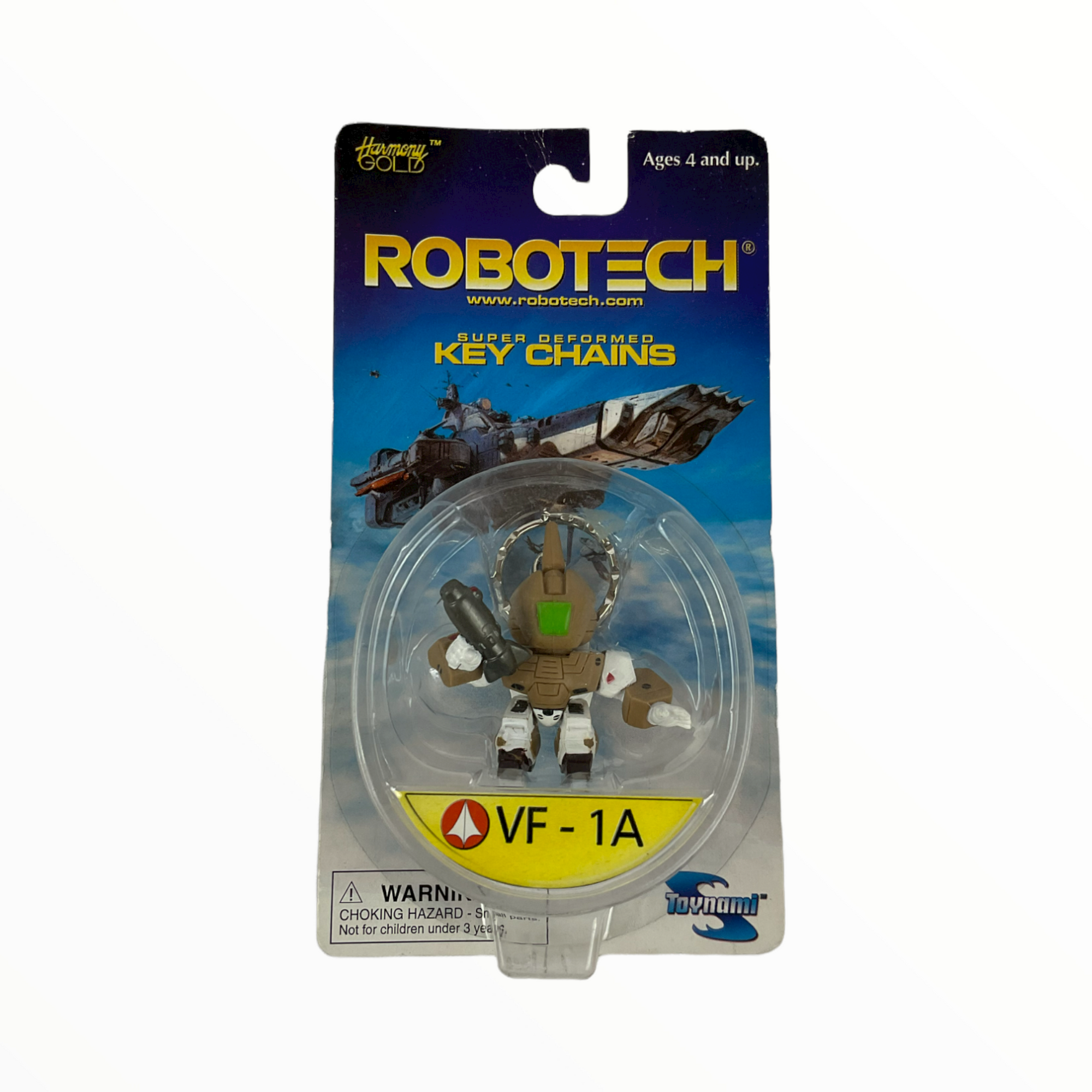 Robotech Super Deformed VF-1A Key Chain