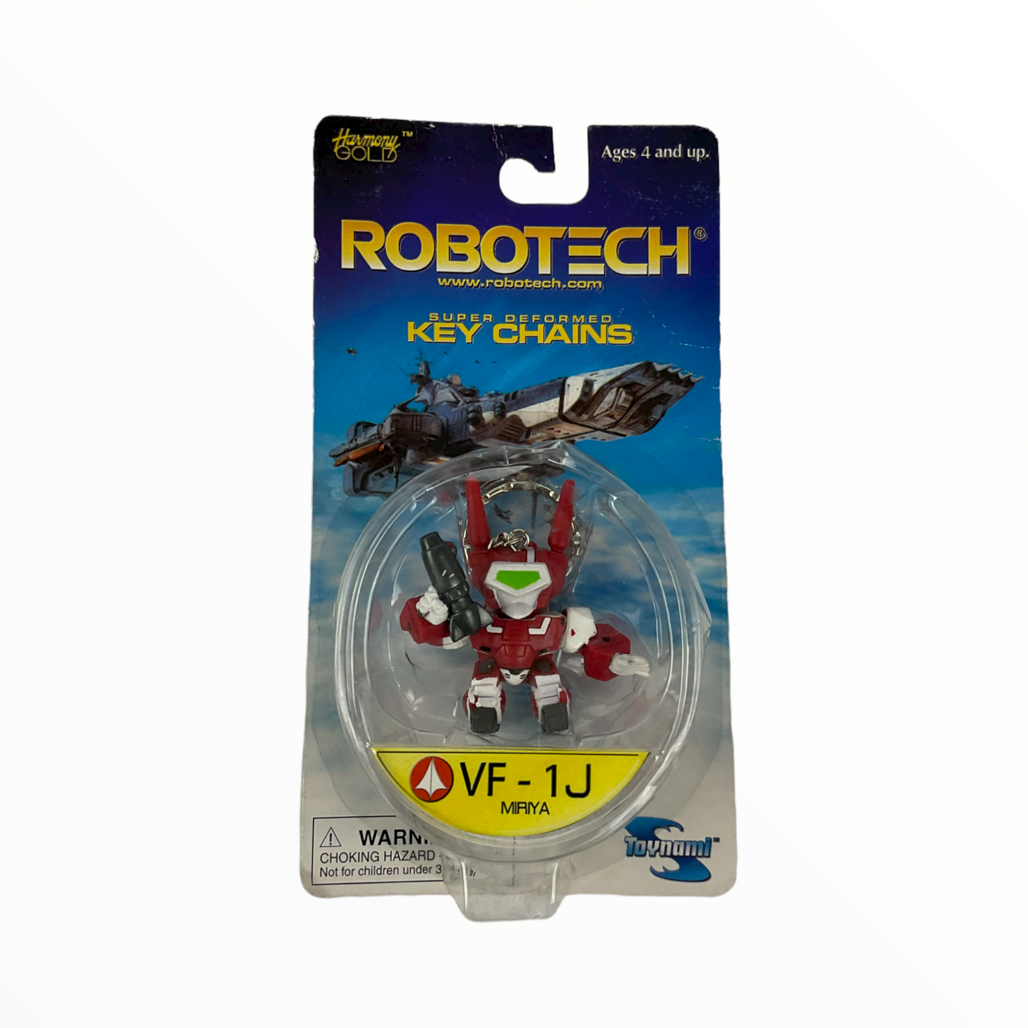Robotech Super Deformed VF-1J Miriya Key Chain