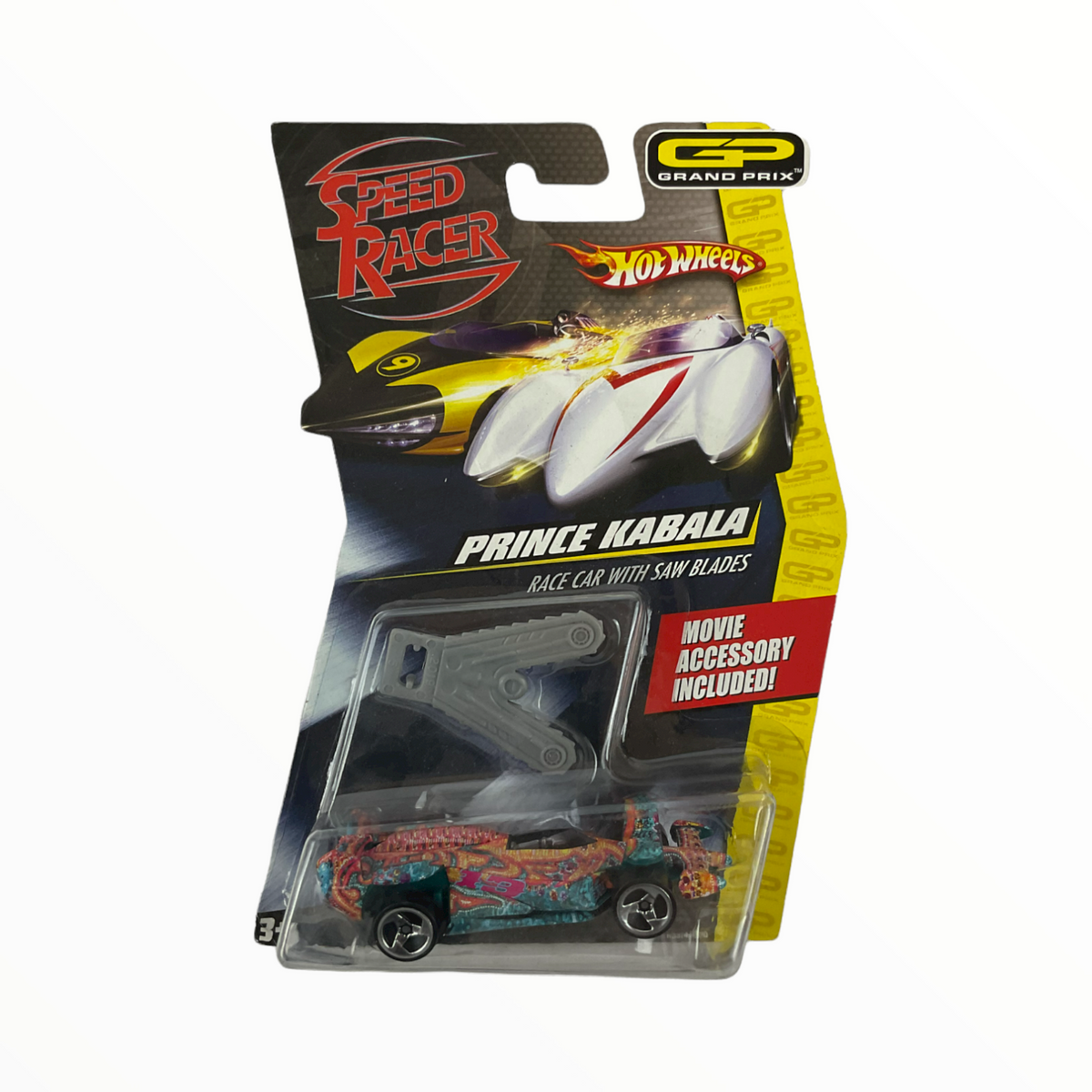 Hot Wheels Prince Kabala Race Car w/ Saw Blades