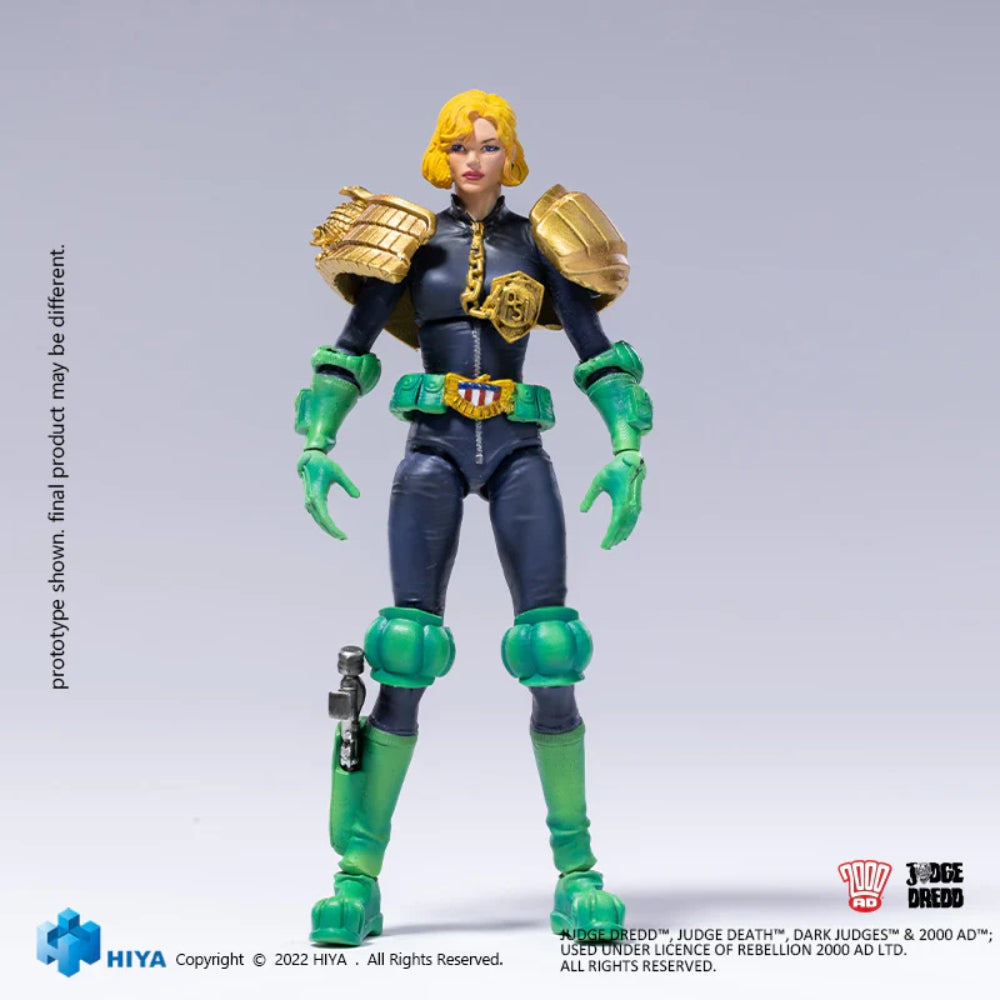 Hiya Toys Judge Dredd: Judge Anderson PX 1:18 Scale Exquisite Mini Action Figure
