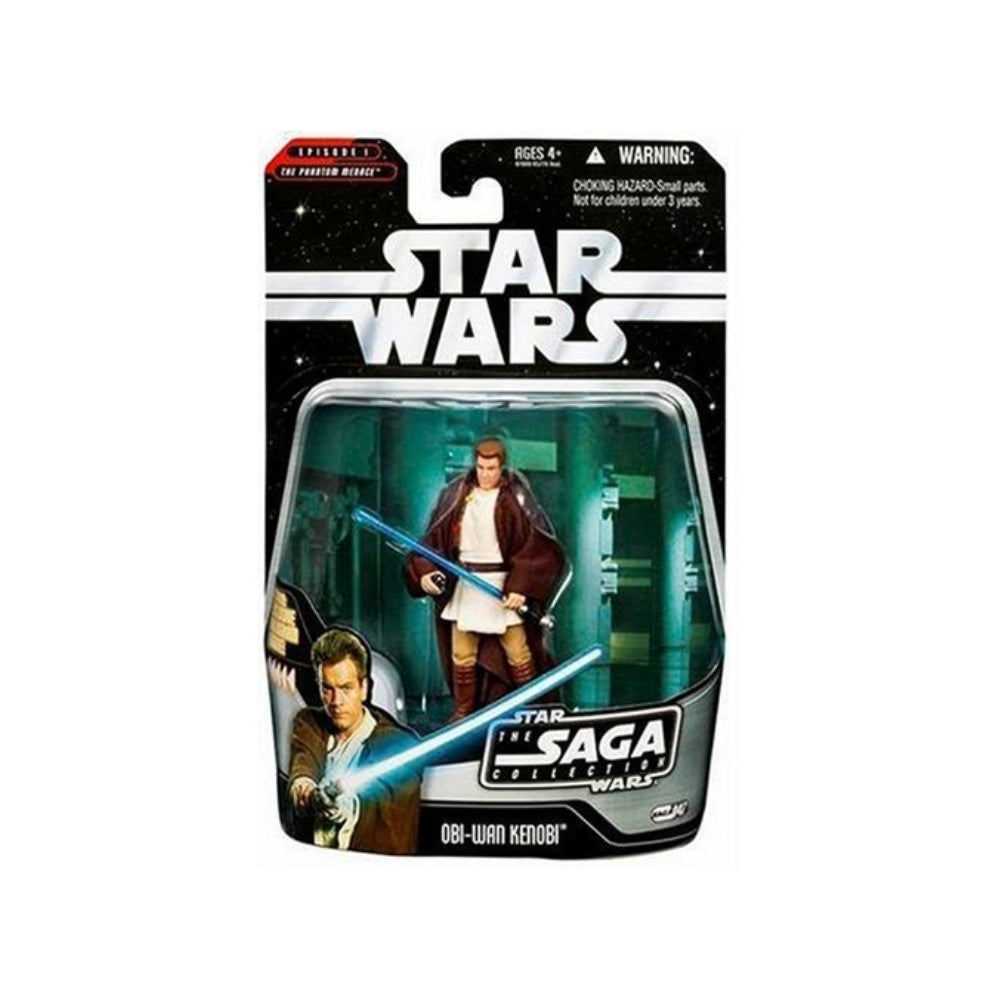 Star Wars The Saga Collection Episode 1 The Phantom Menace Basic Figure Obi-Wan Kenobi