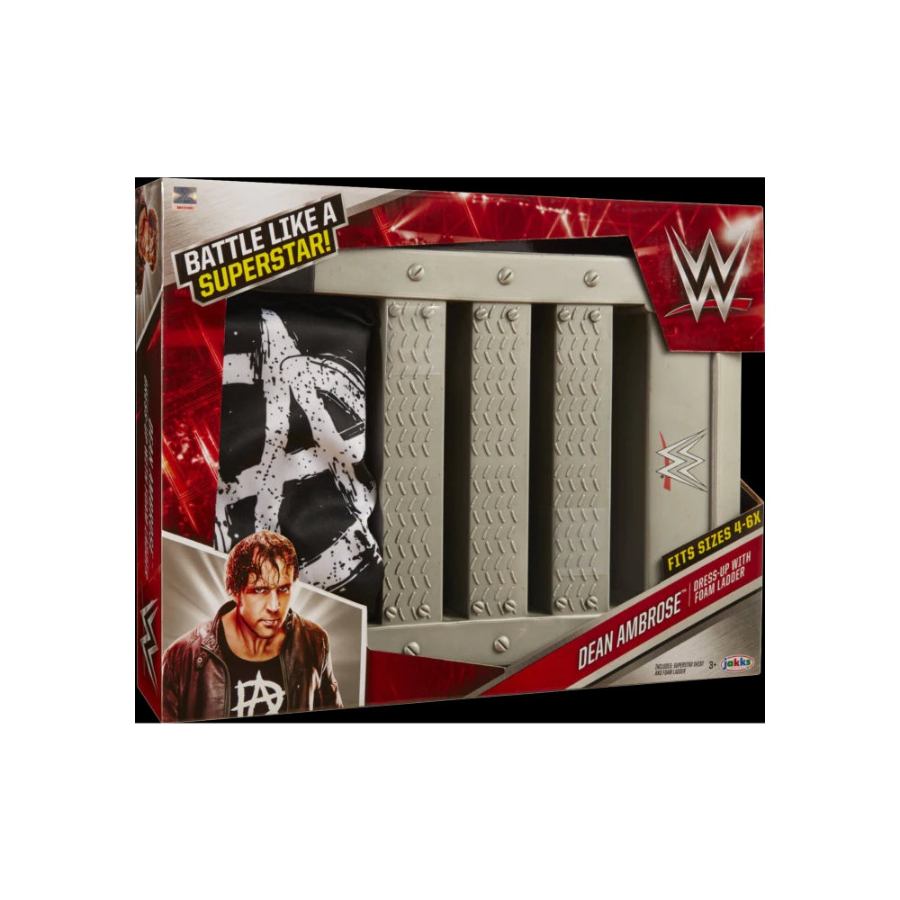 WWE Dean Ambrose Dress-Up Shirt with Foam Ladder Prop