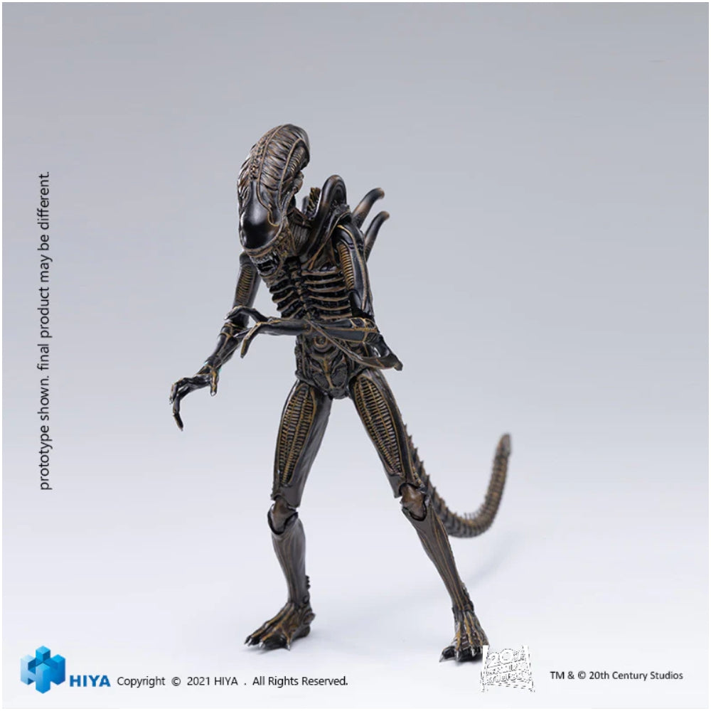 Hiya Toys Aliens: Brown Alien Warrior 1:18 Scale Action Figure
